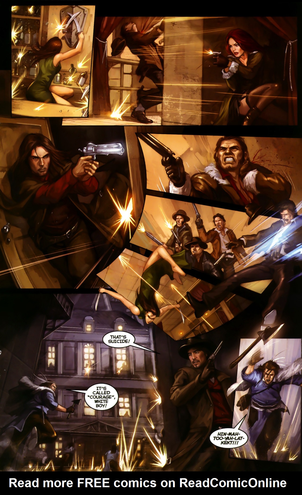 Read online Caliber comic -  Issue #5 - 15