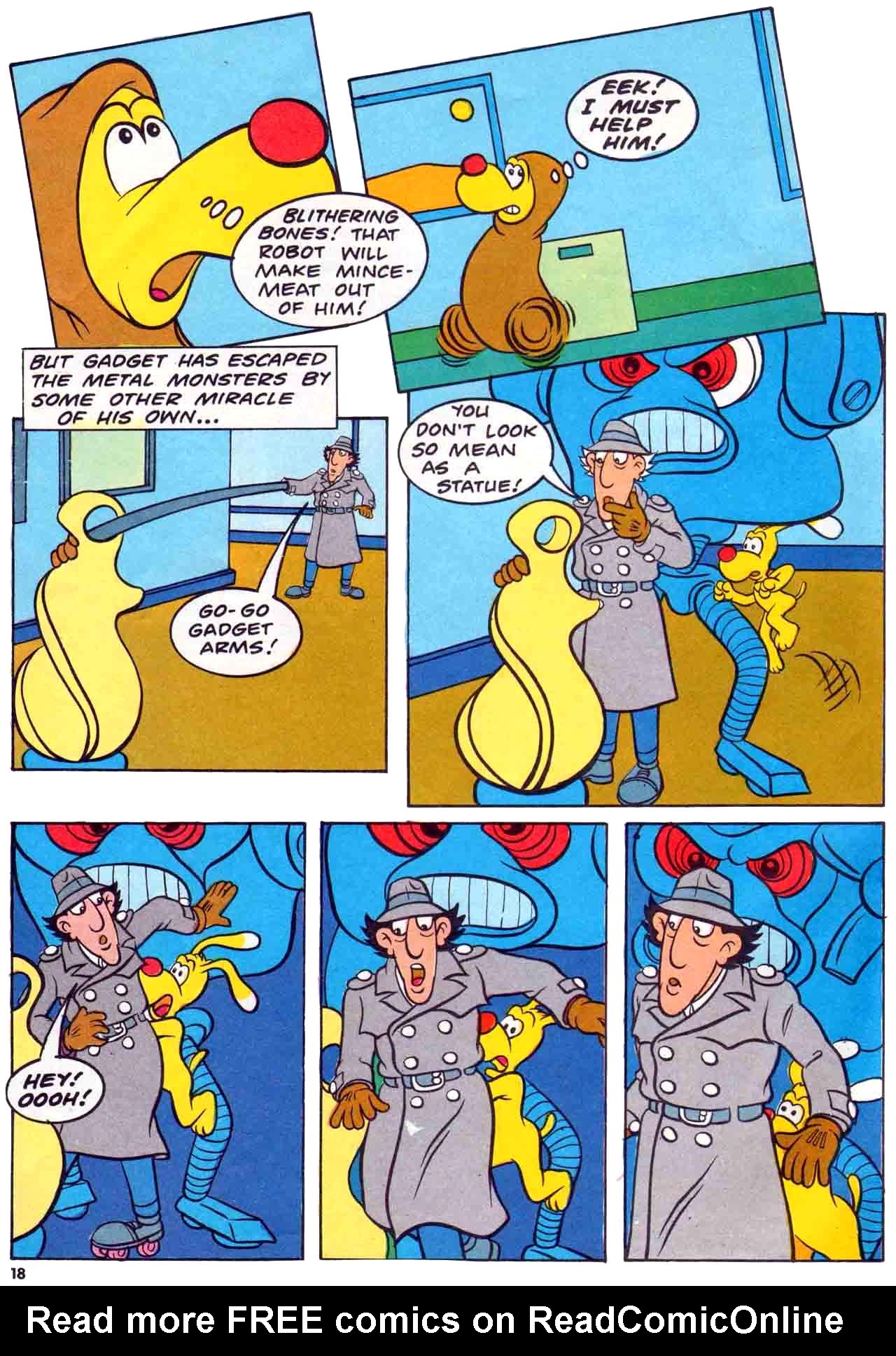 Read online Inspector Gadget (1975) comic -  Issue # Full - 18
