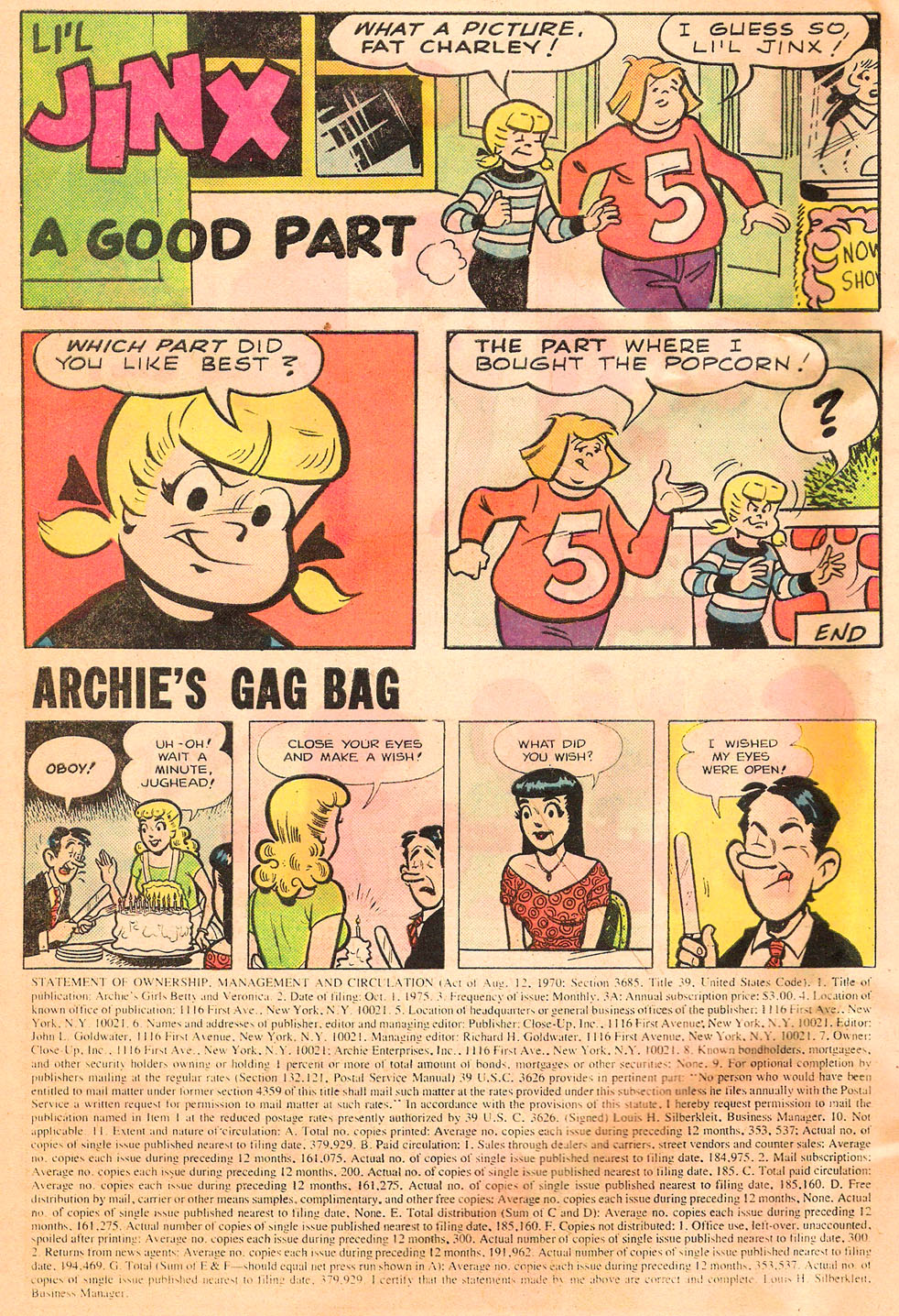 Read online Archie's Girls Betty and Veronica comic -  Issue #244 - 10