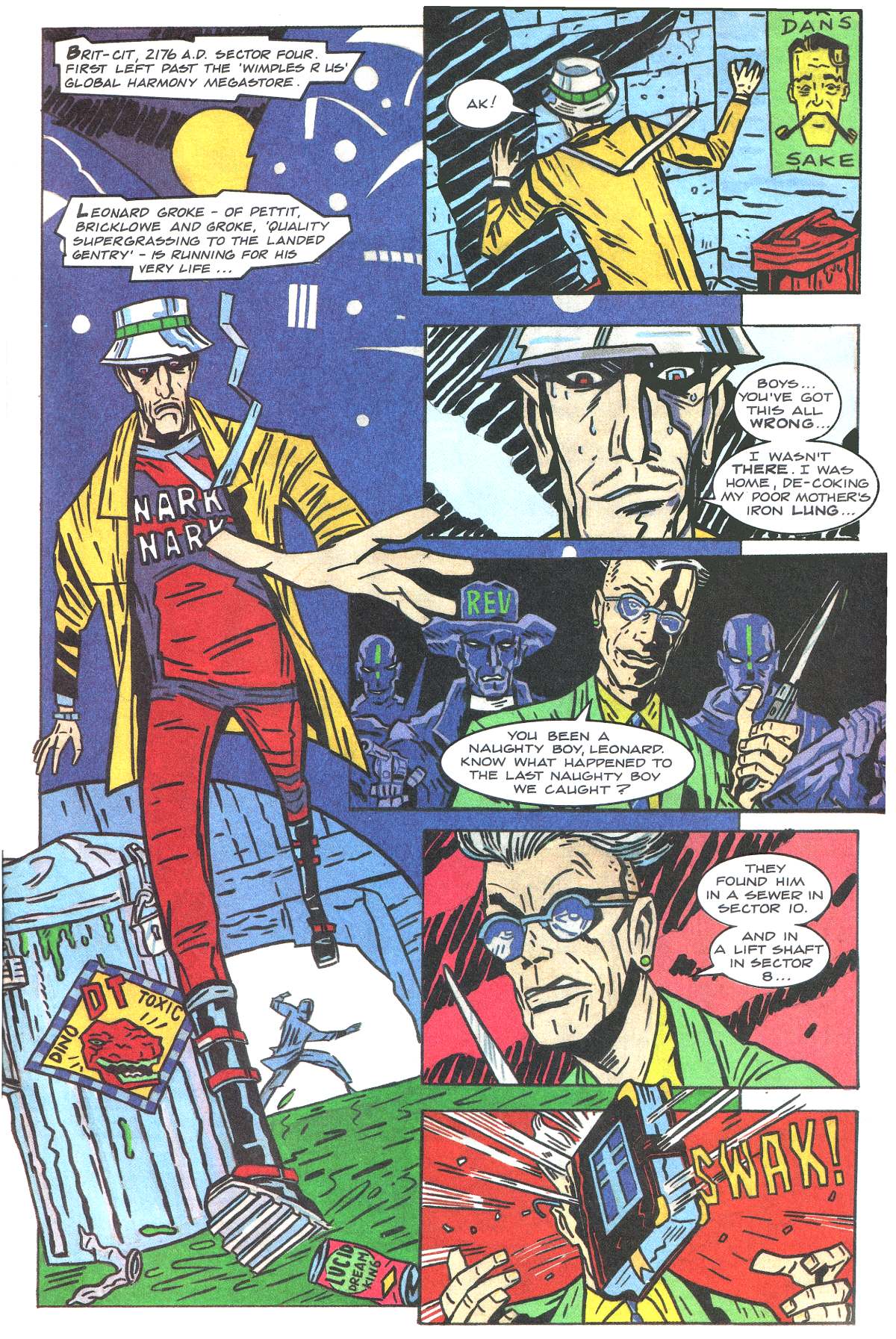 Read online Judge Dredd: The Megazine (vol. 2) comic -  Issue #2 - 13
