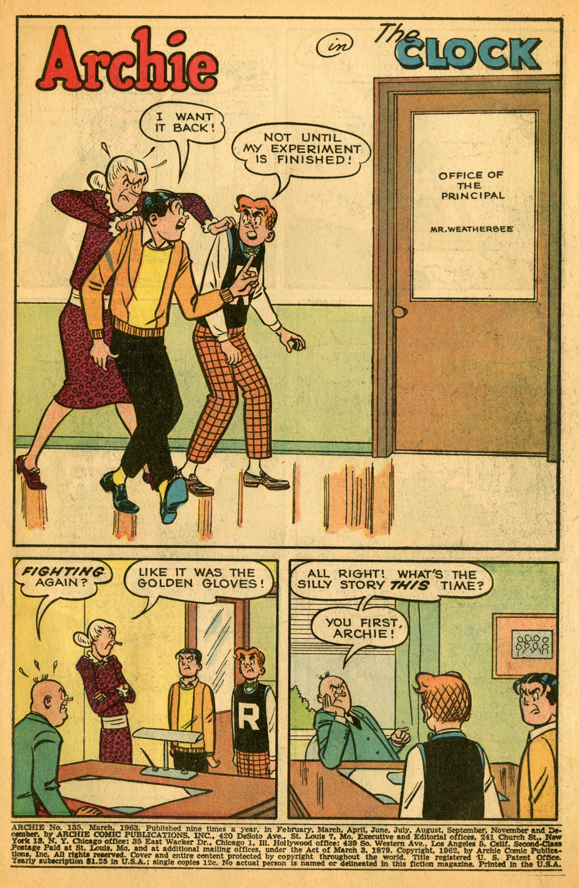 Read online Archie (1960) comic -  Issue #135 - 3
