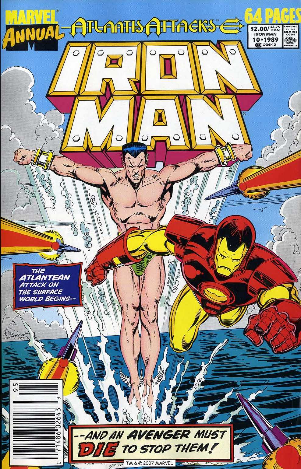 Read online Iron Man (1968) comic -  Issue # Annual 10 - 1