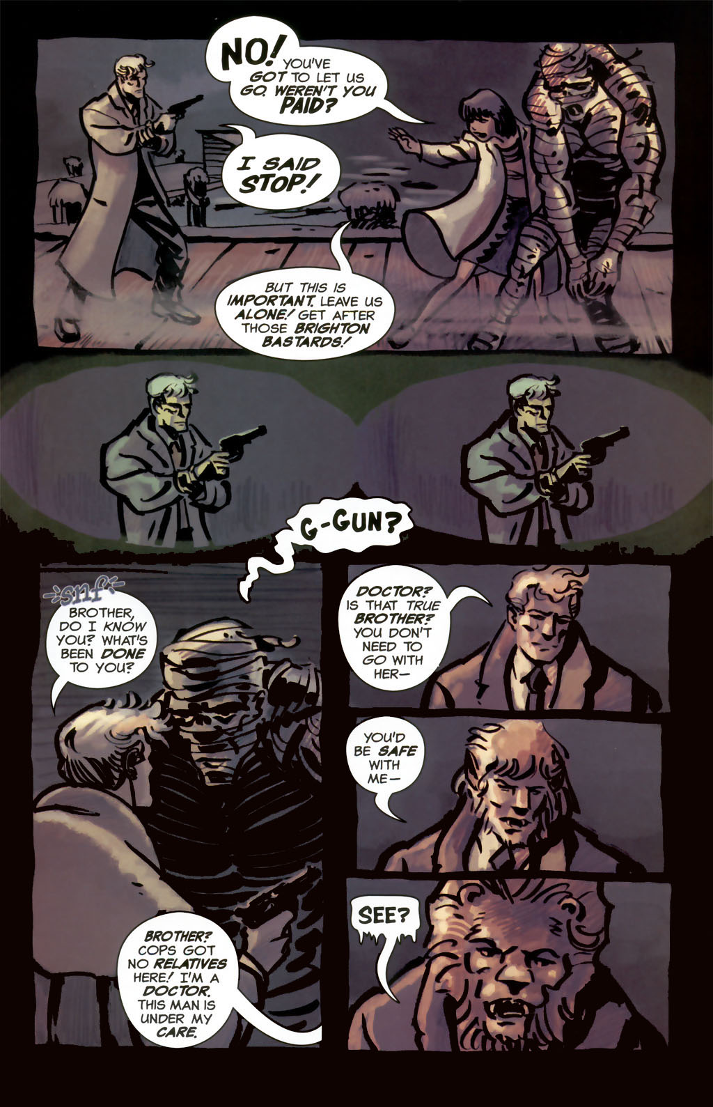 Read online Frankenstein Mobster comic -  Issue #1 - 26