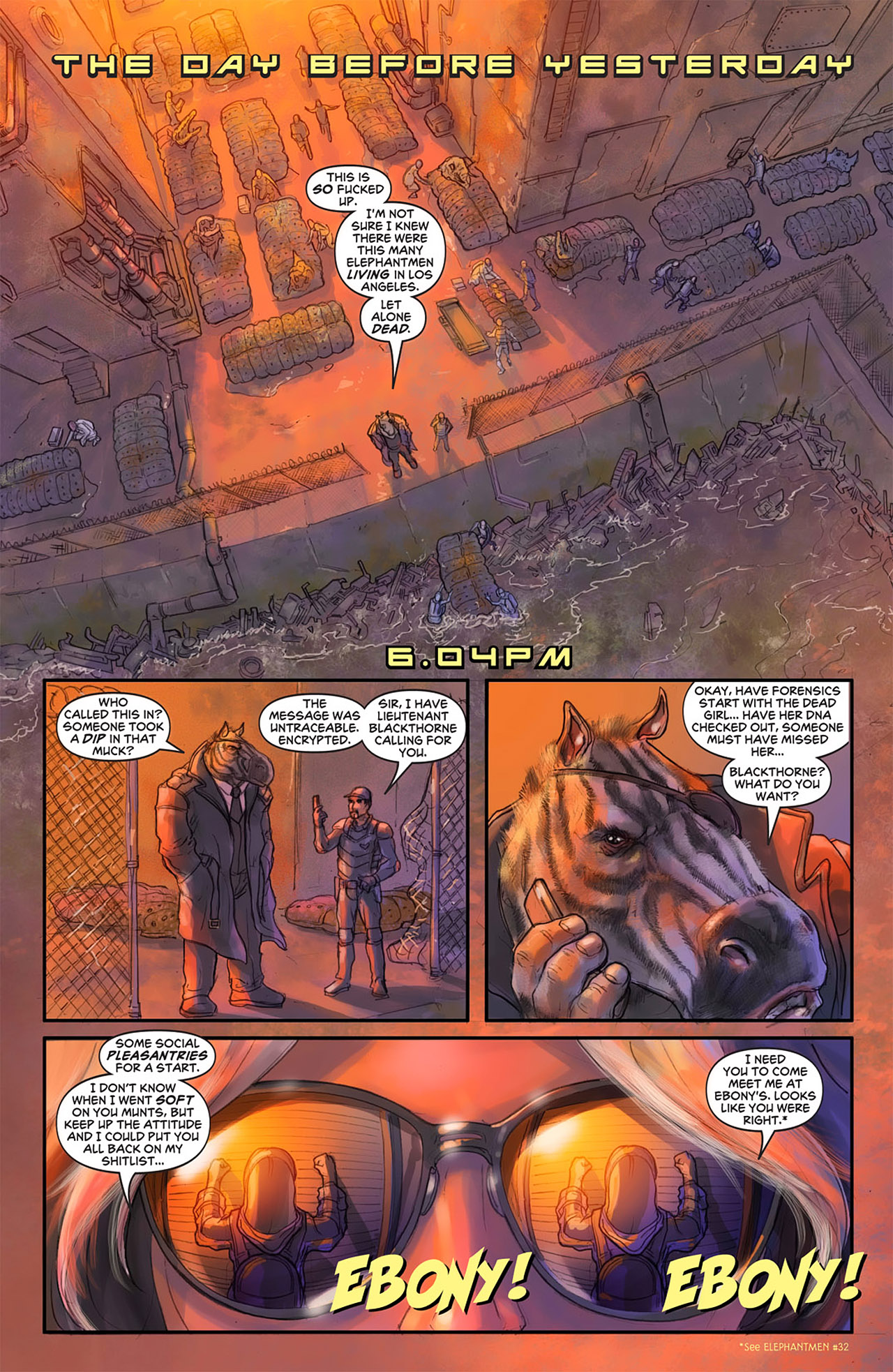 Read online Elephantmen comic -  Issue #36 - 25