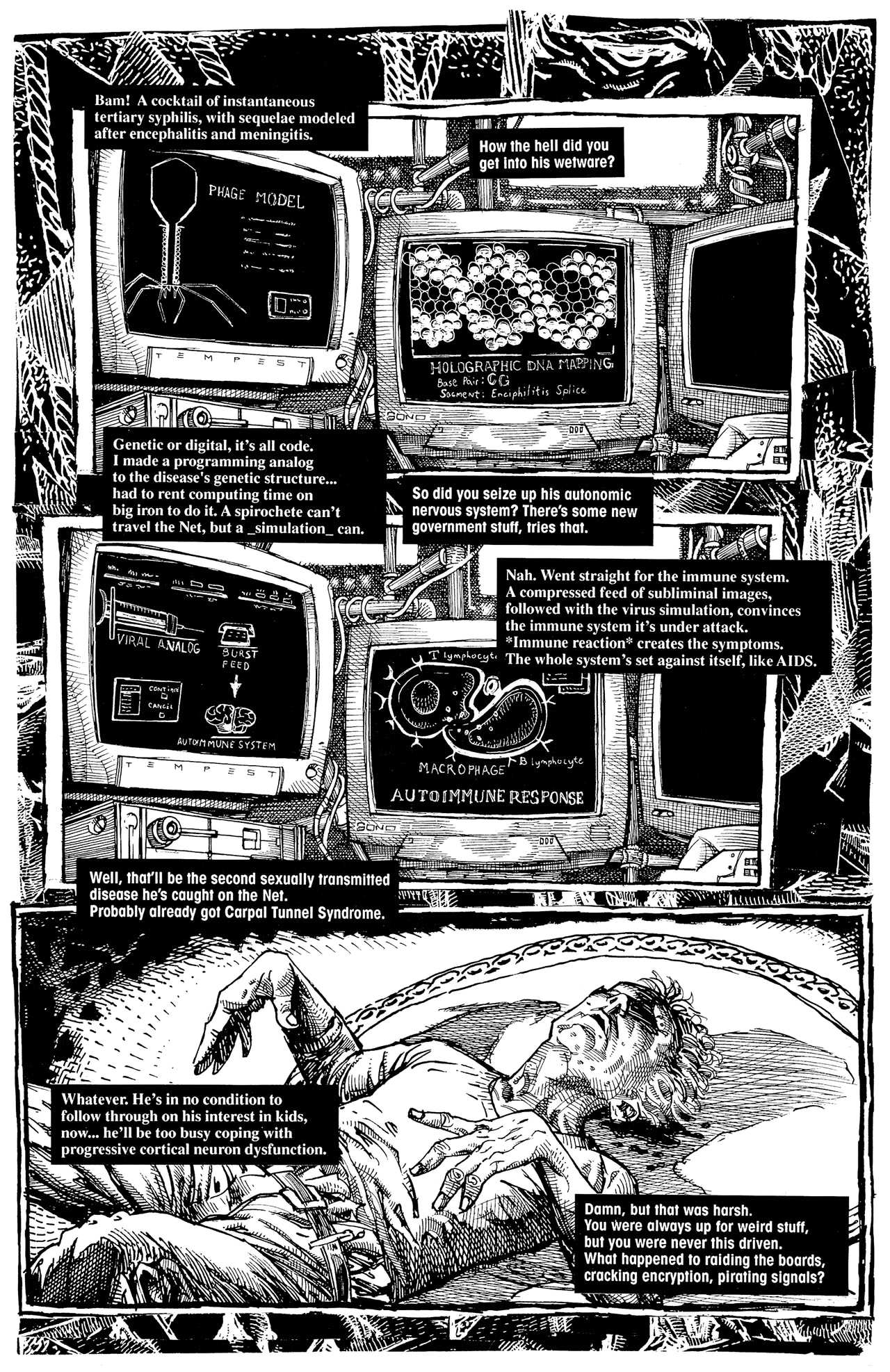 Read online Andrew Vachss' Underground comic -  Issue #4 - 10
