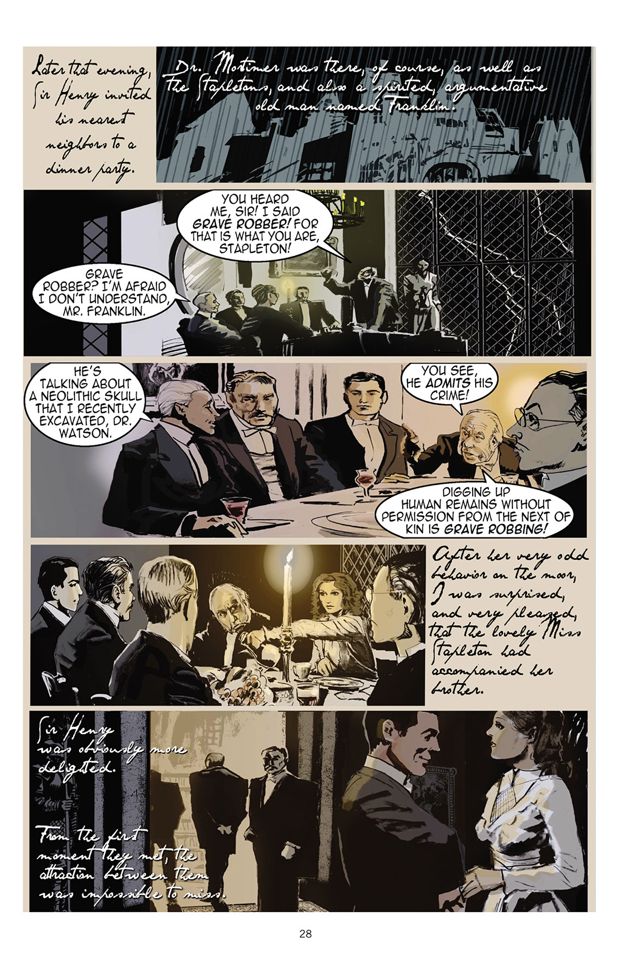 Read online The Hound of the Baskervilles comic -  Issue # TPB - 29