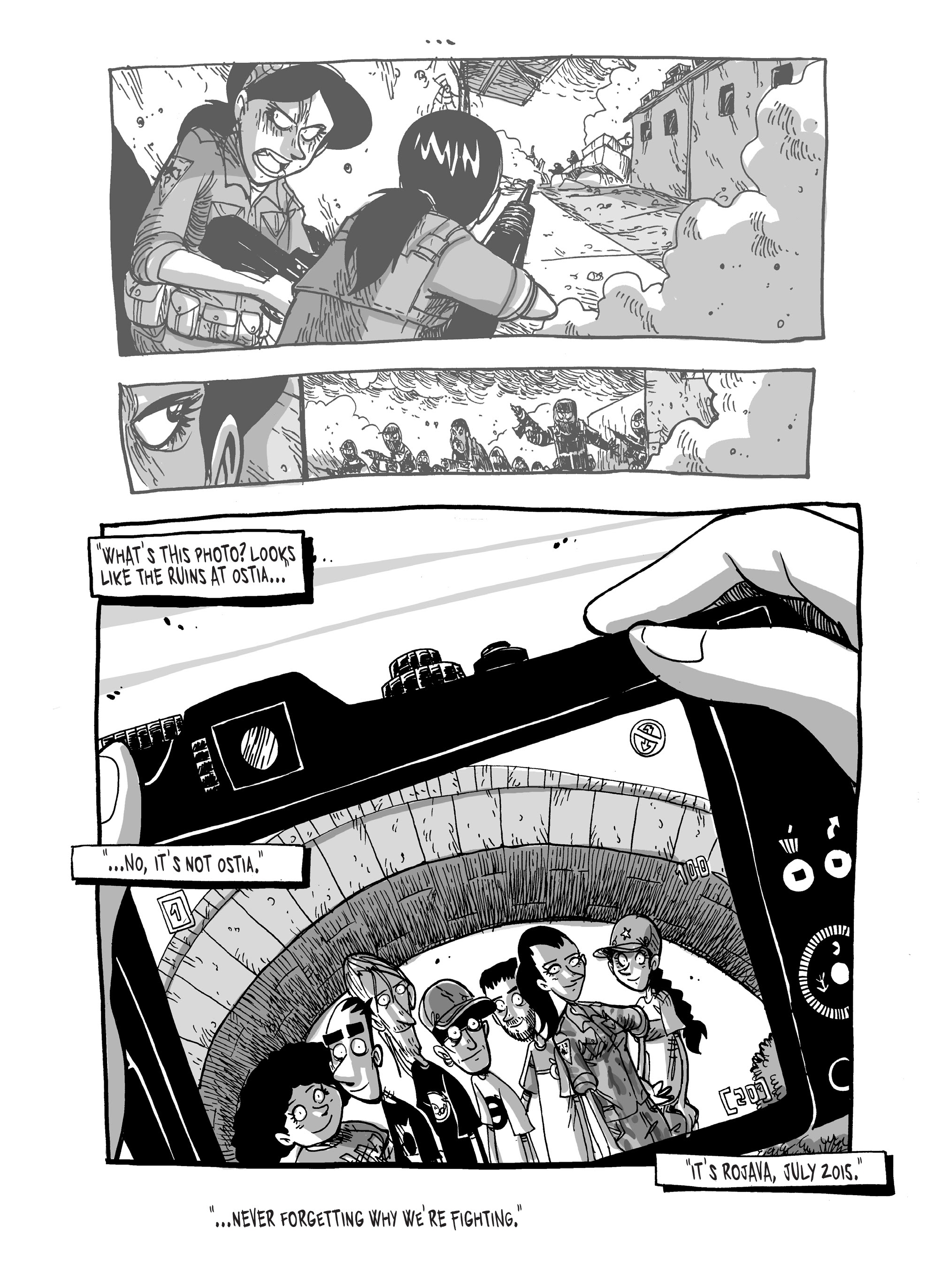 Read online Kobane Calling: Greetings From Northern Syria comic -  Issue # TPB (Part 2) - 67