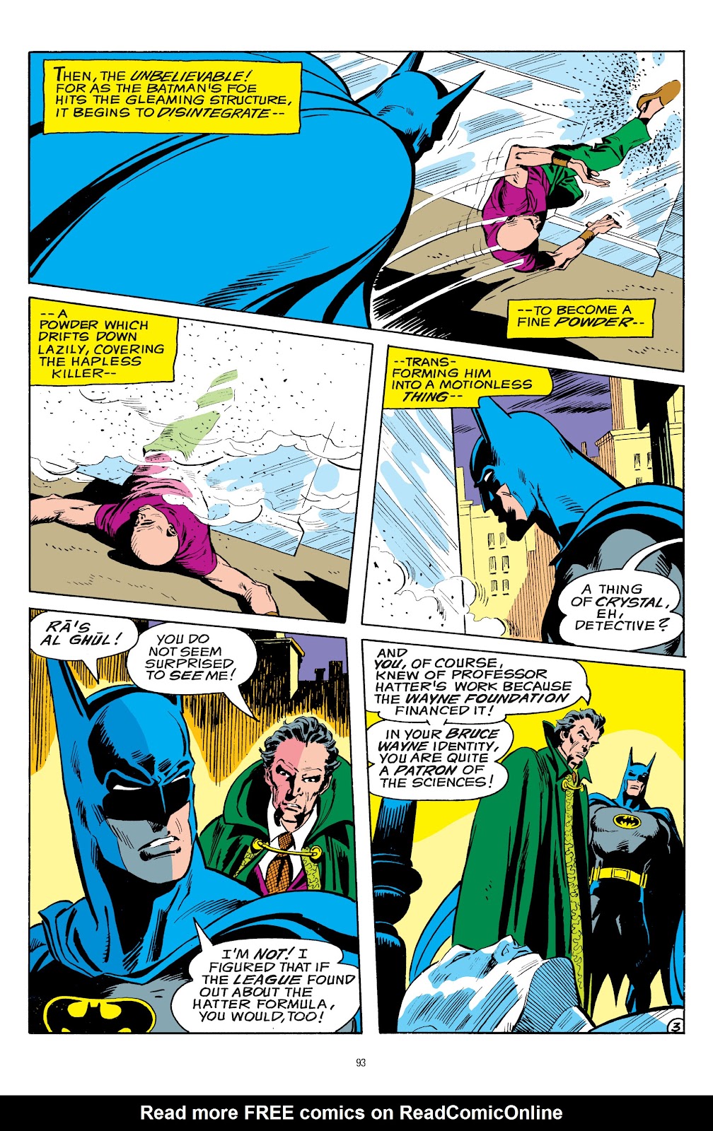 Batman Arkham: Ra's Al Ghul issue TPB (Part 1) - Page 93