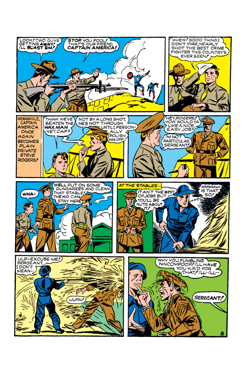 Read online Captain America Comics comic -  Issue #2 - 41
