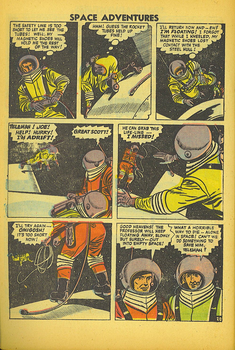 Read online Space Adventures comic -  Issue #20 - 22