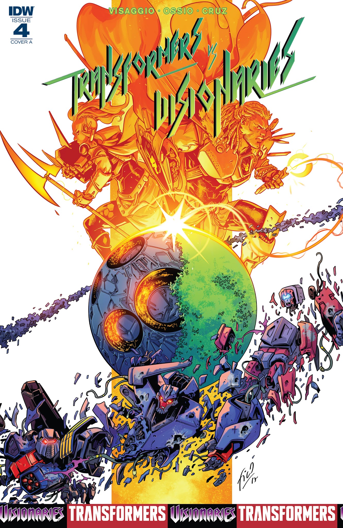 Read online Transformers vs. Visionaries comic -  Issue #4 - 1