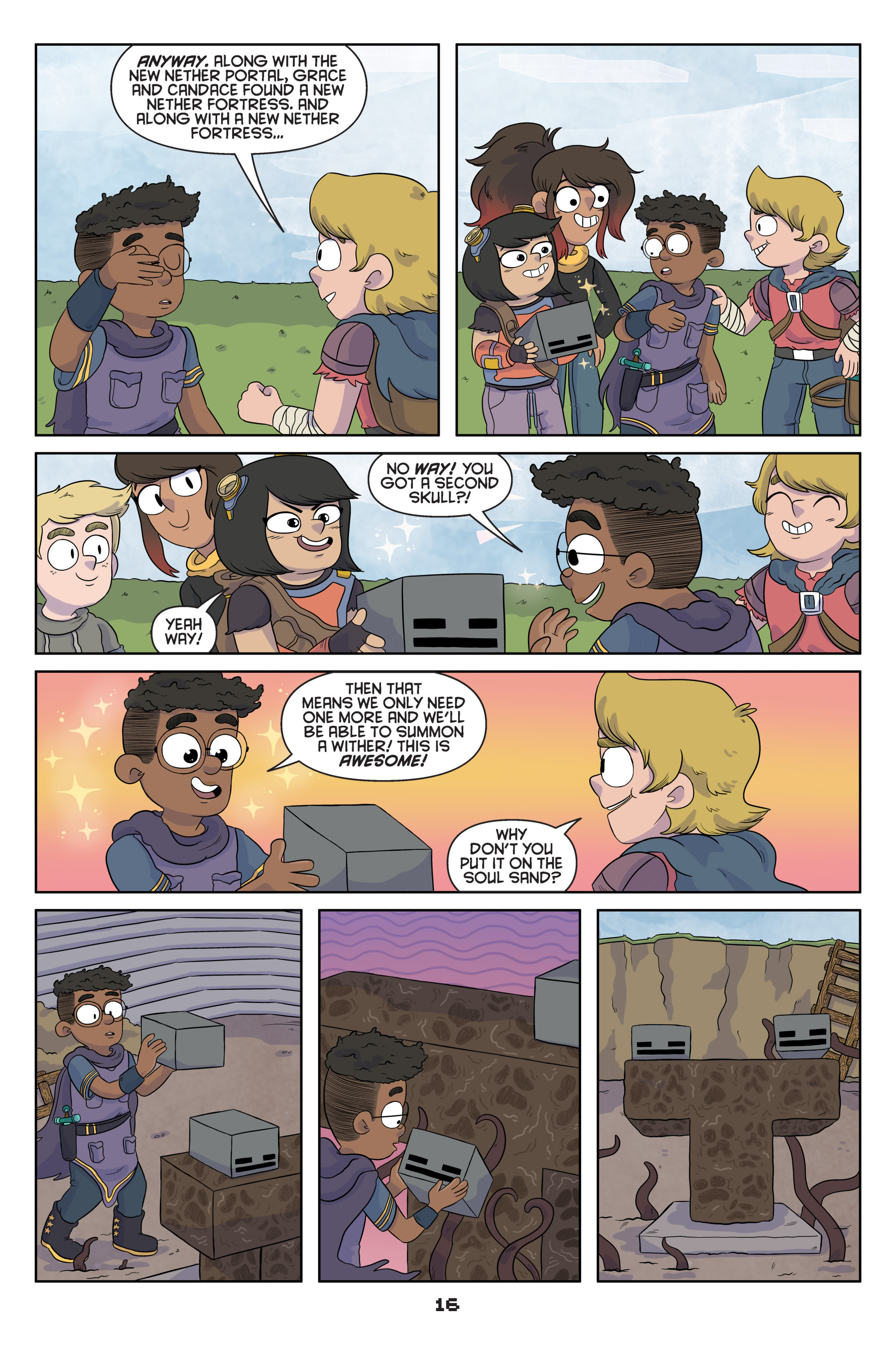 Read online Minecraft comic -  Issue # TPB 1 - 17