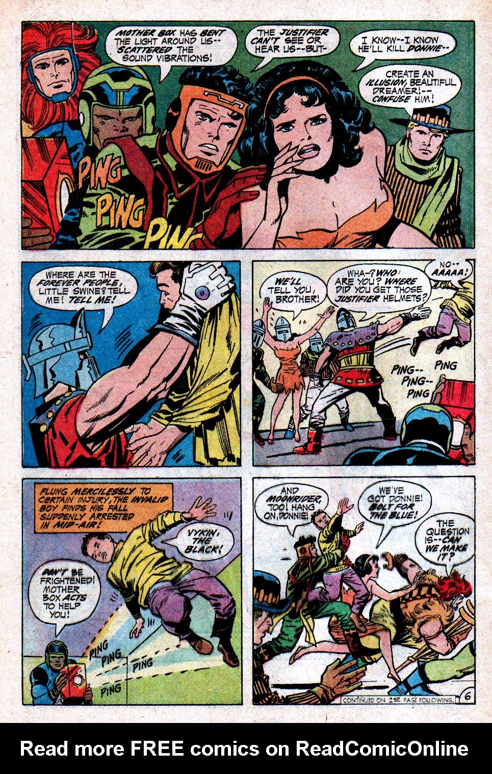 Read online Forever People (1971) comic -  Issue #3 - 7