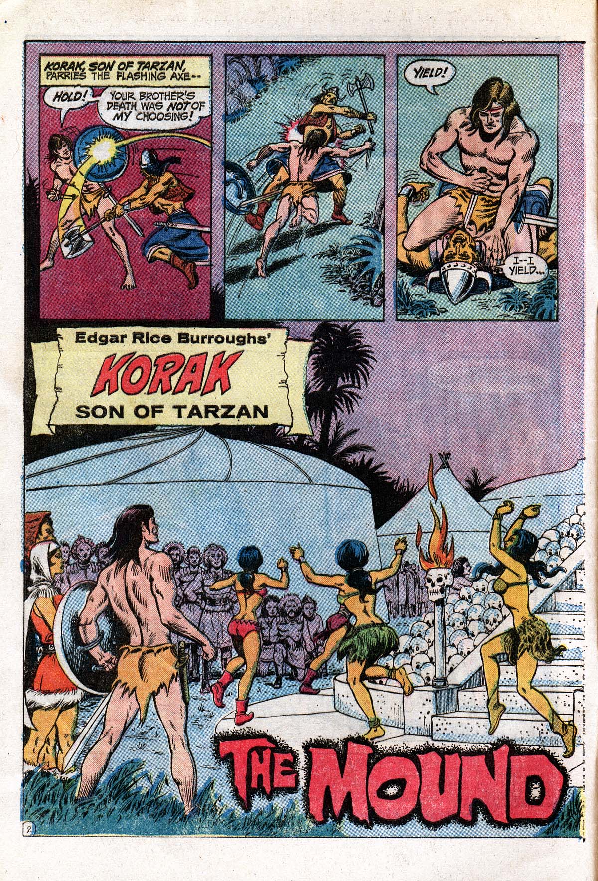 Read online Korak, Son of Tarzan (1972) comic -  Issue #56 - 4