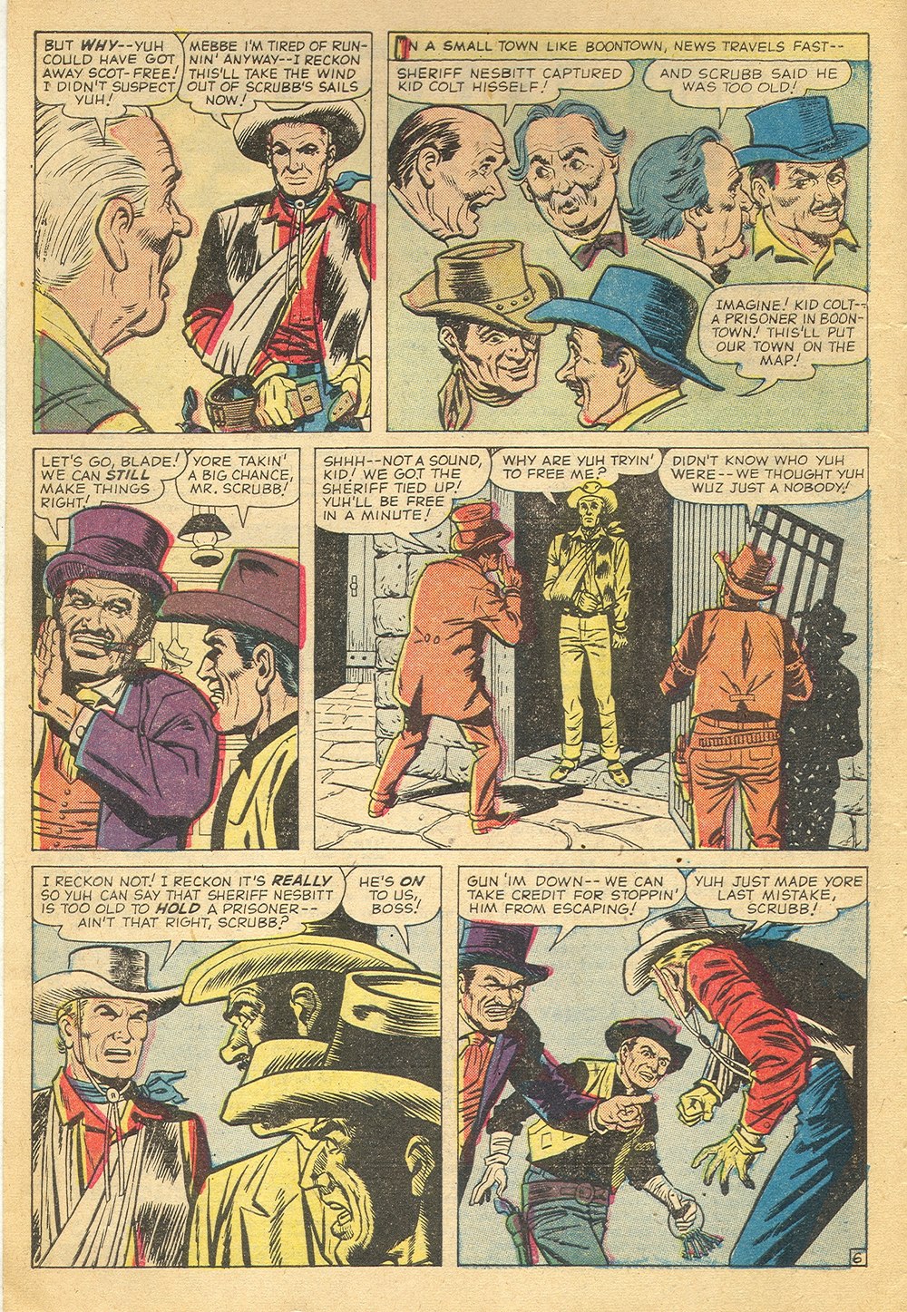 Read online Kid Colt Outlaw comic -  Issue #83 - 10