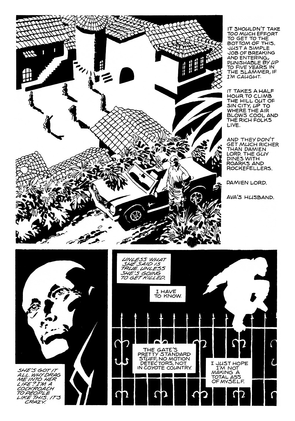 Read online Sin City: A Dame to Kill For comic -  Issue # Full - 48