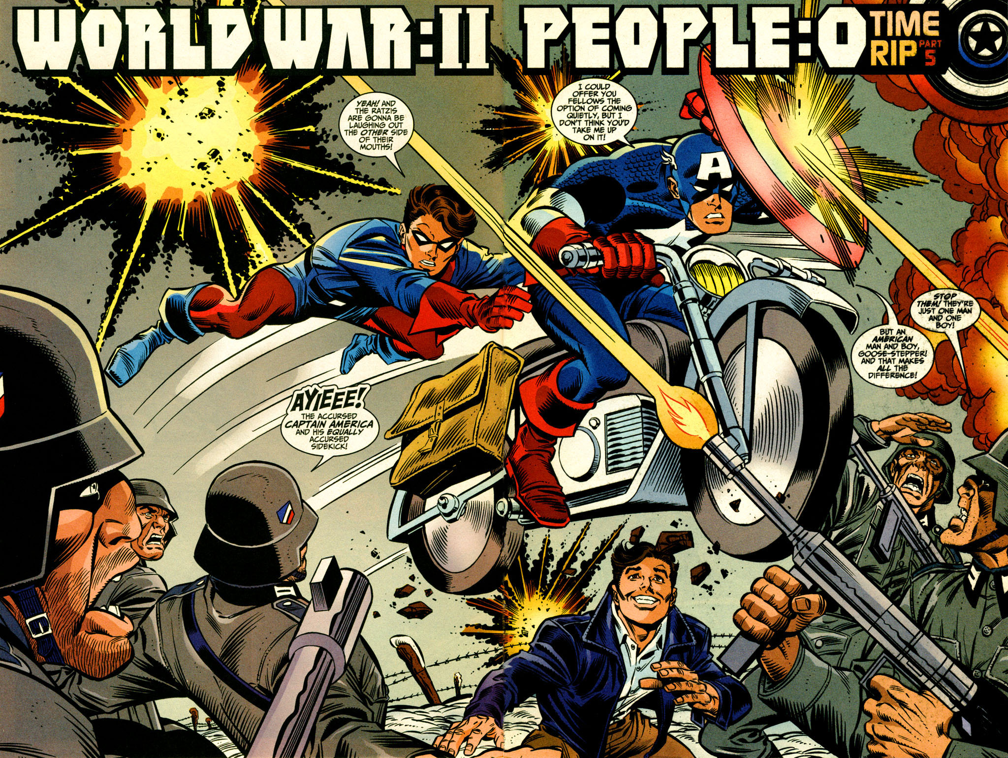 Read online Marvels Comics: Spider-Man comic -  Issue #Marvels Comics Captain America - 5