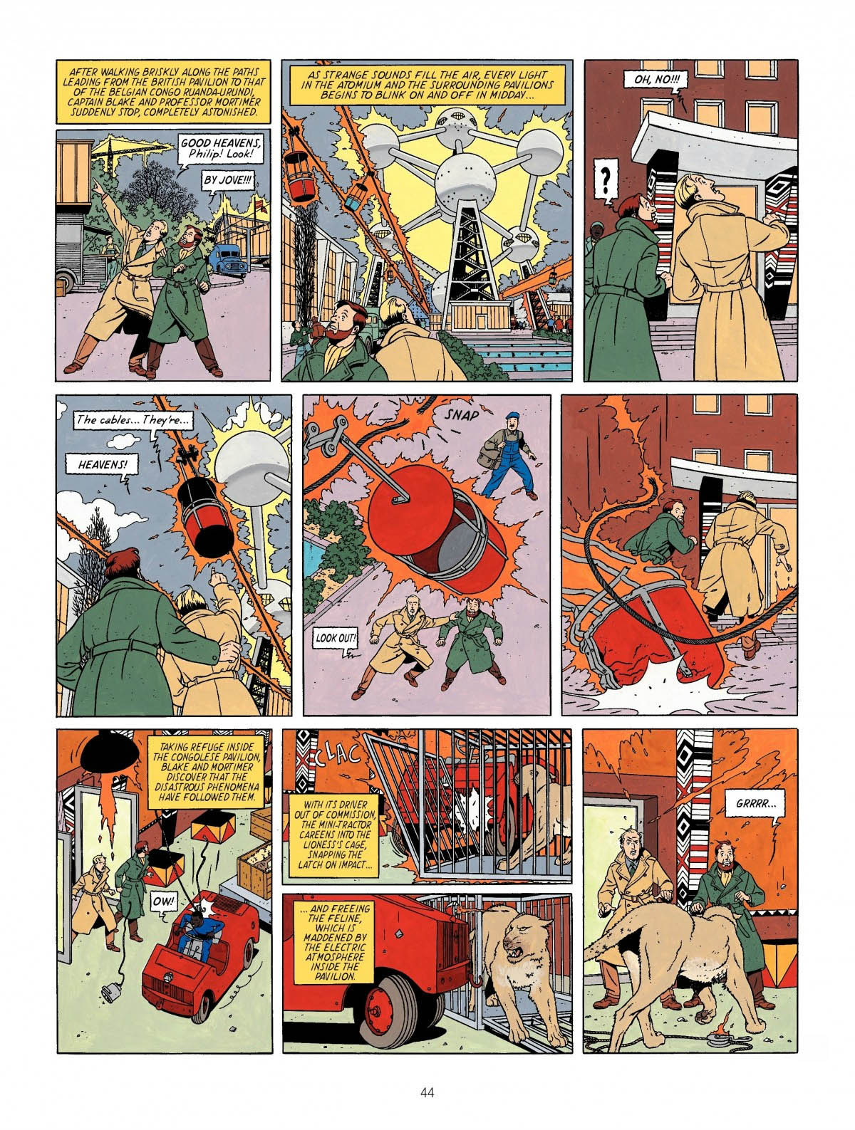 Read online The Adventures of Blake & Mortimer comic -  Issue #9 - 46