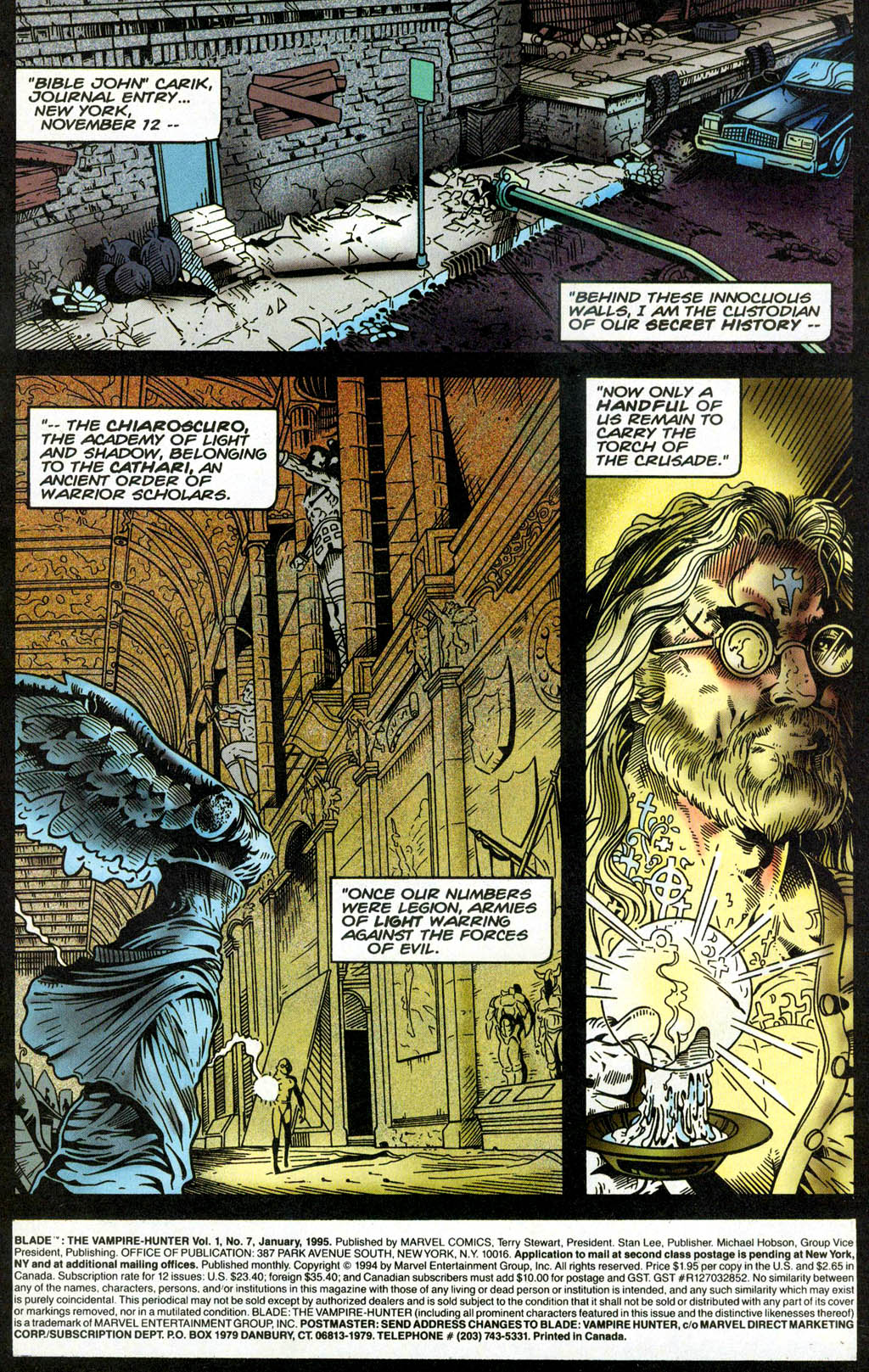 Read online Blade: The Vampire-Hunter comic -  Issue #7 - 2