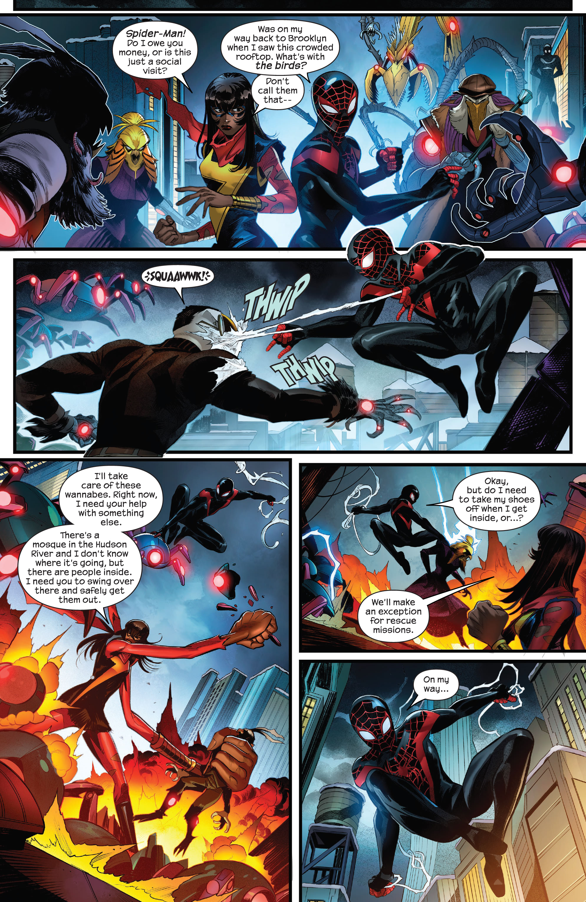 Read online Dark Web: Ms. Marvel comic -  Issue #2 - 14