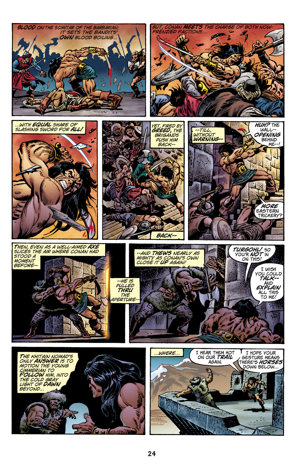Read online The Chronicles of Conan comic -  Issue # TPB 5 (Part 1) - 24