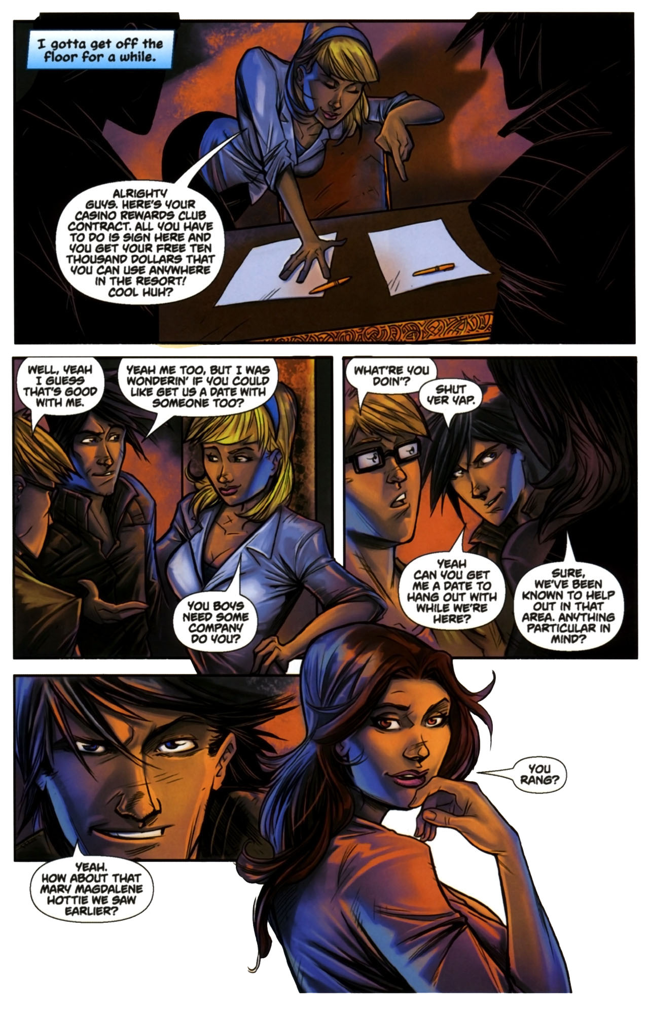 Read online Penny for Your Soul : The Temptation of Mary Magdalene comic -  Issue # Full - 8