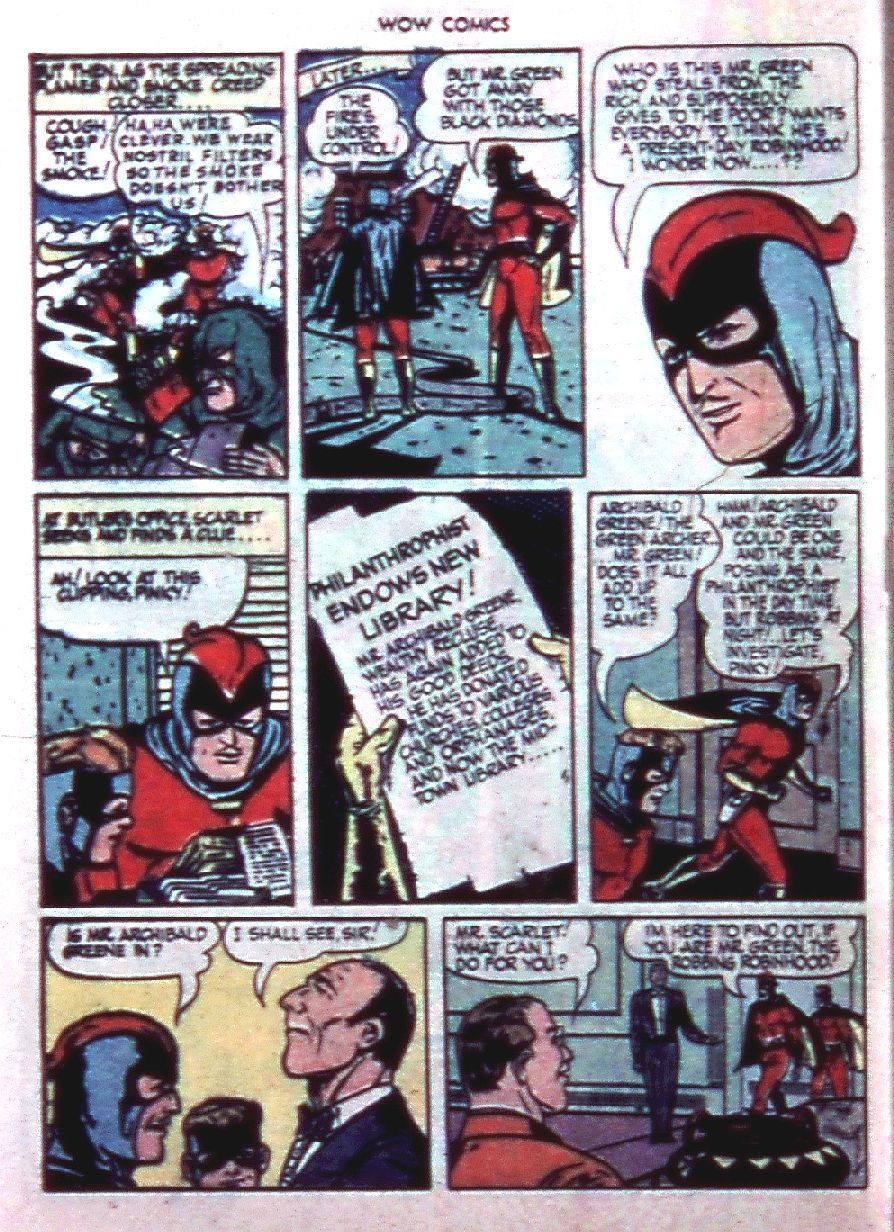 Read online Wow Comics comic -  Issue #28 - 28