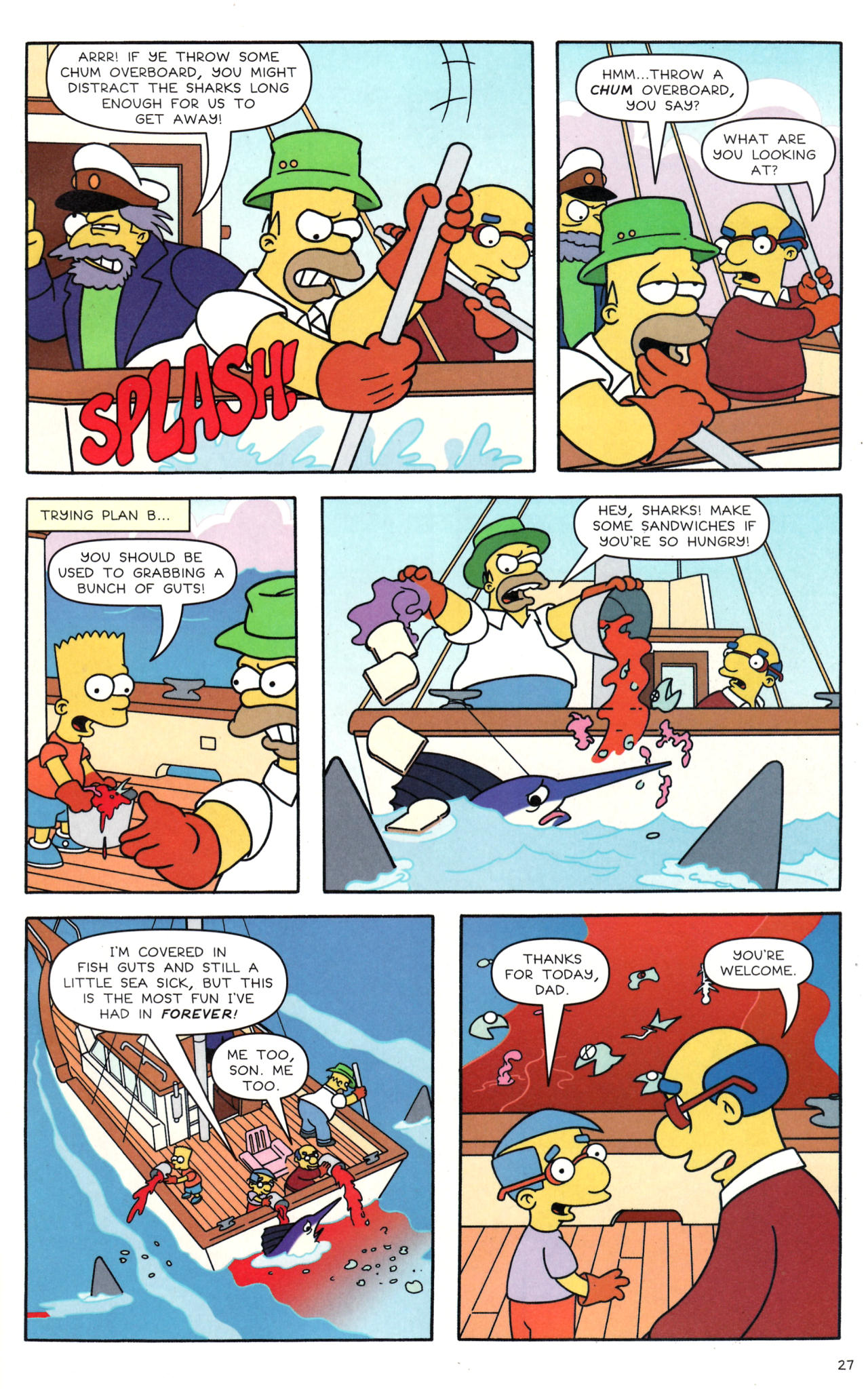 Read online Simpsons Comics comic -  Issue #135 - 22