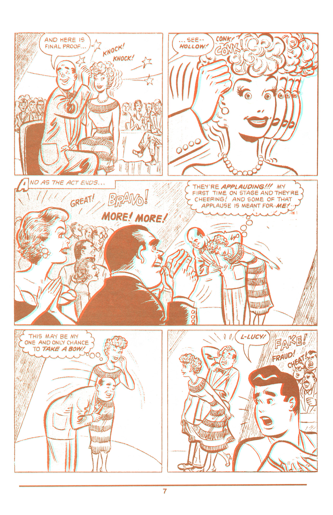 Read online I Love Lucy in 3-D comic -  Issue # Full - 9