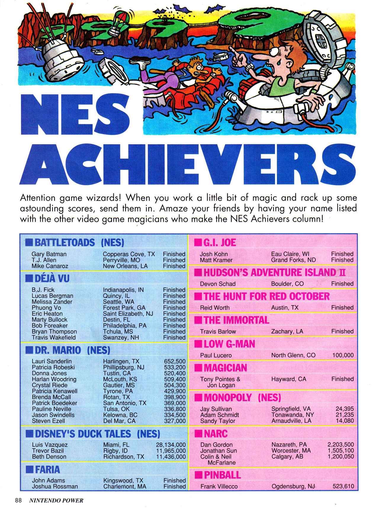 Read online Nintendo Power comic -  Issue #30 - 99