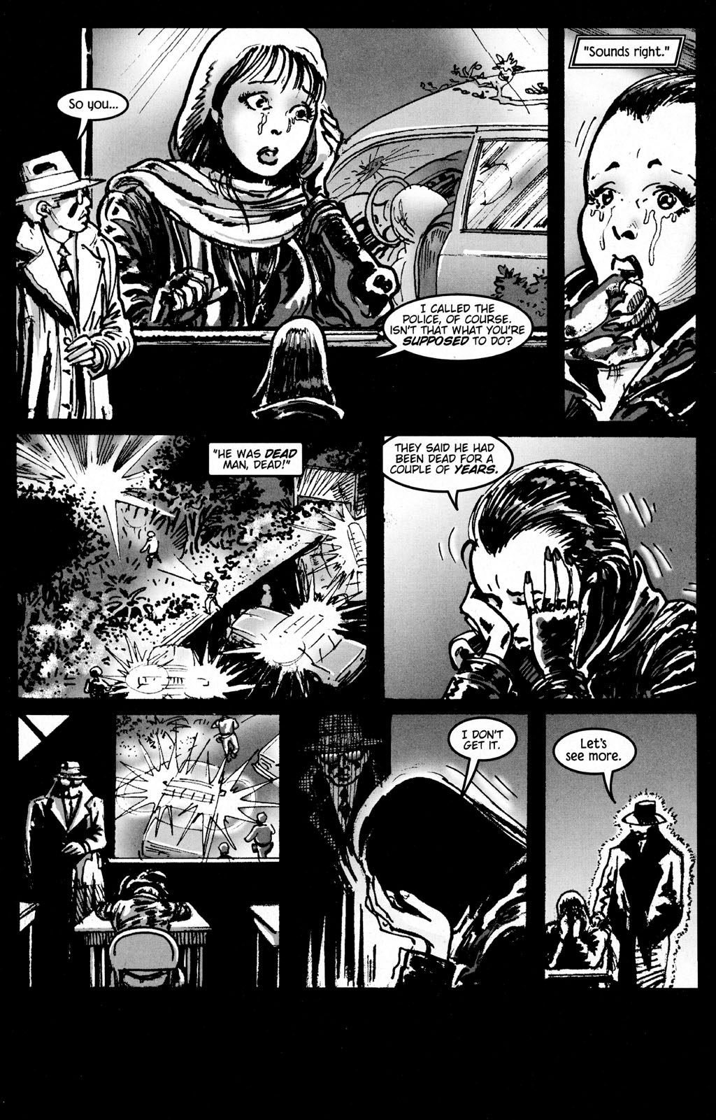 Read online Moonstone Noir: Mysterious Traveler Returns comic -  Issue # Full - 24