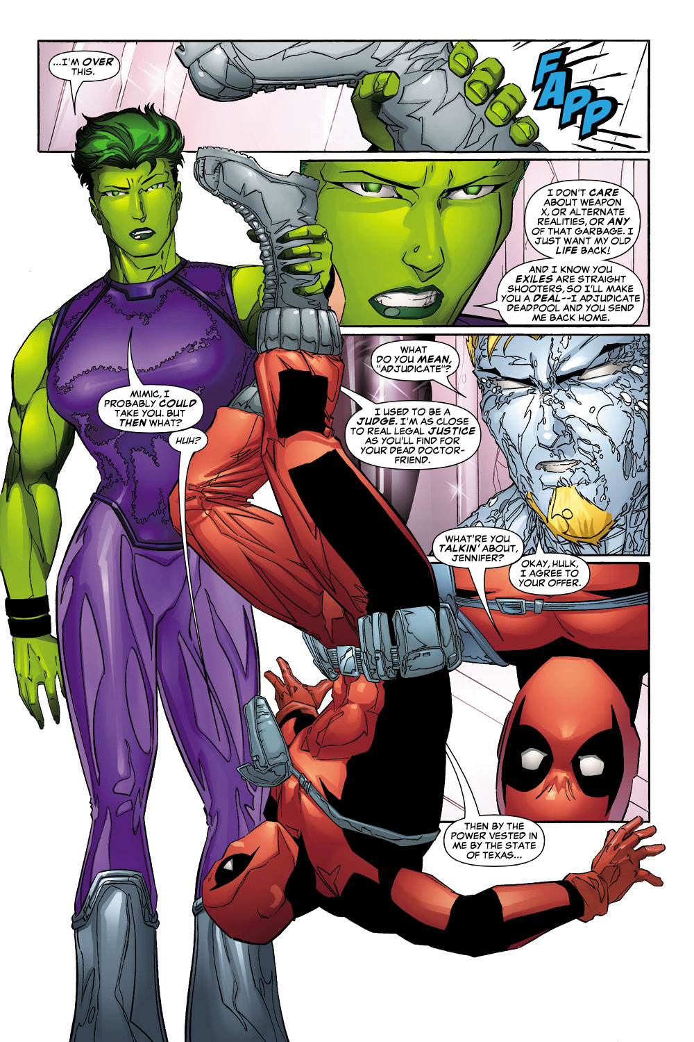 Read online Exiles (2001) comic -  Issue #68 - 19