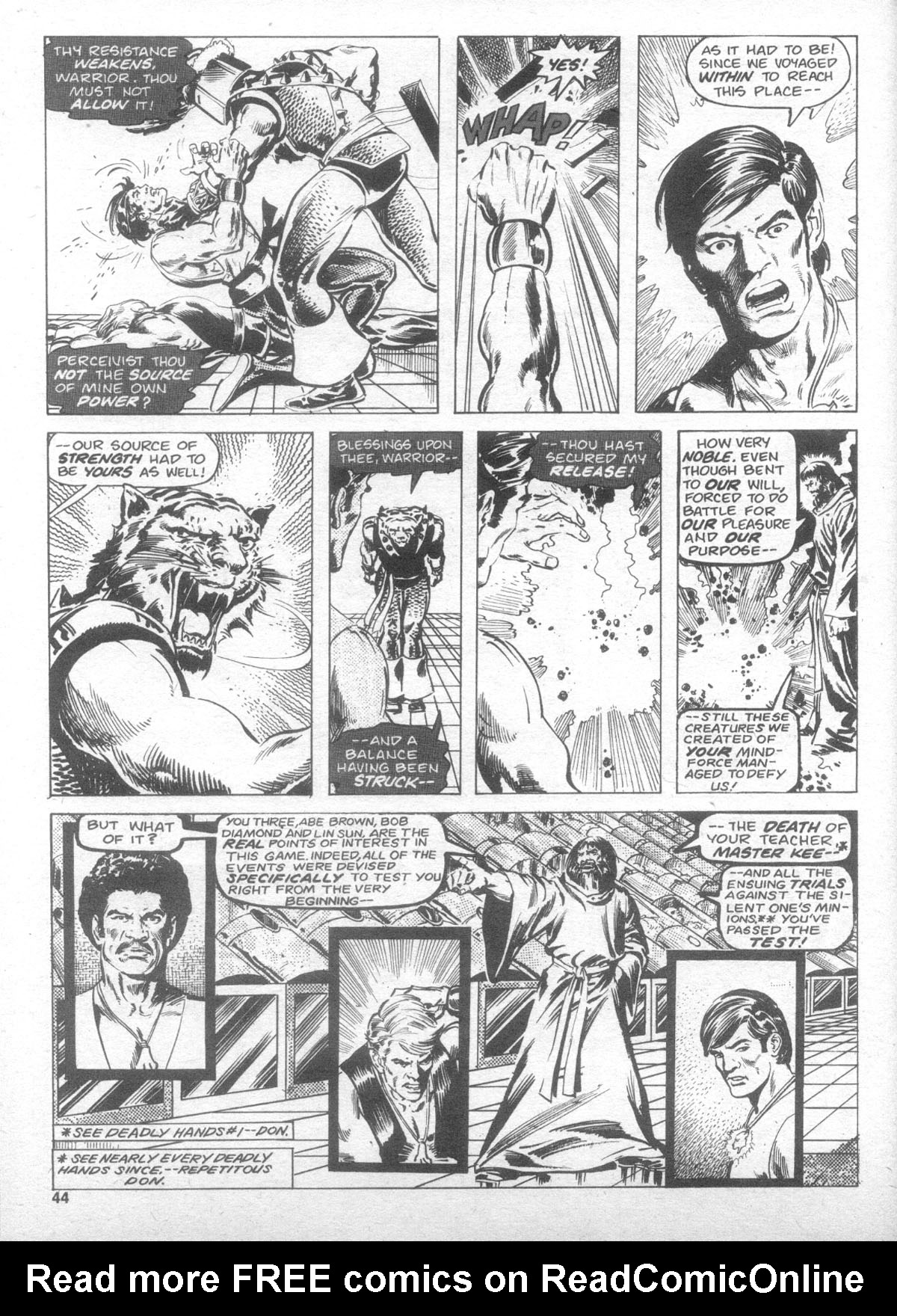 The Deadly Hands of Kung Fu Issue #11 #12 - English 42