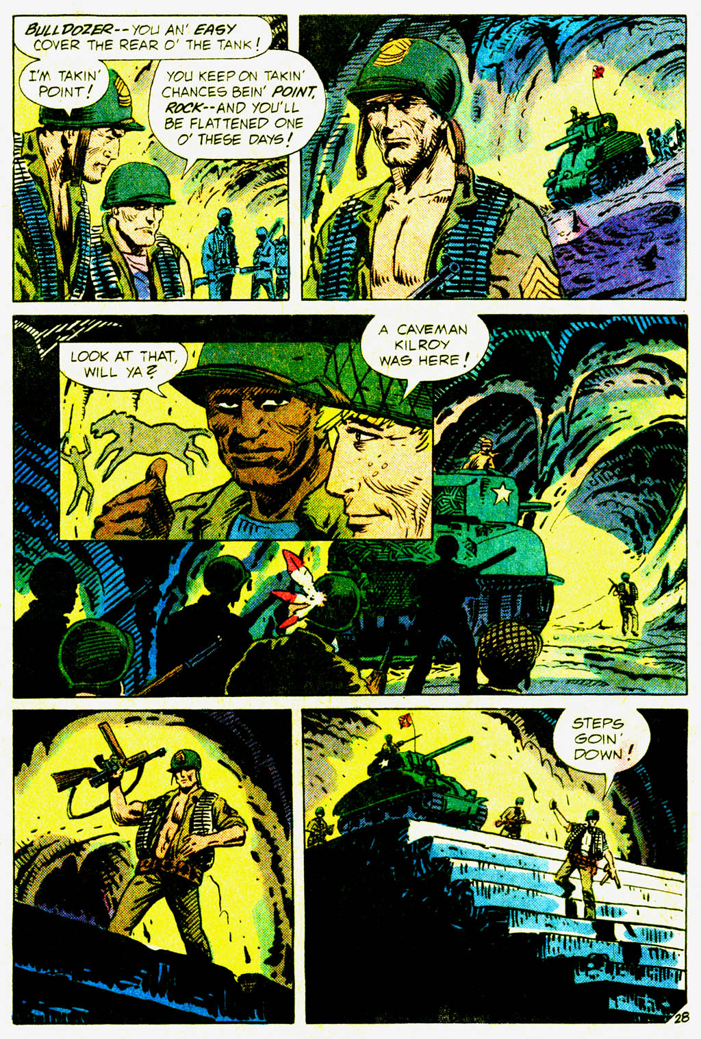 Read online G.I. Combat (1952) comic -  Issue #246 - 32