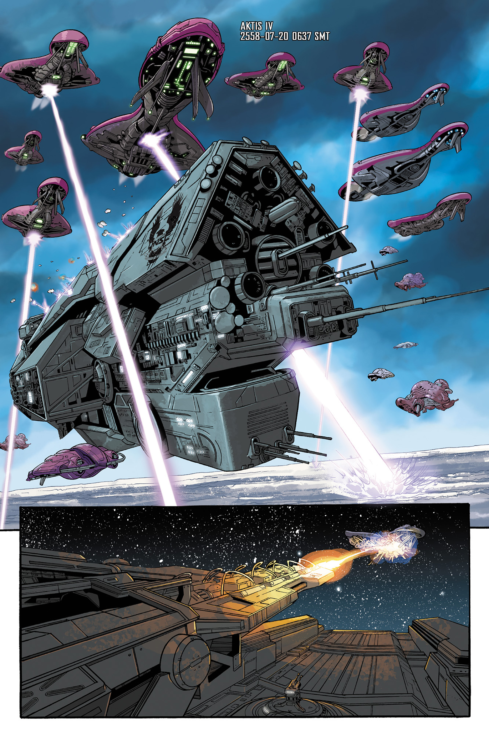 Read online Halo: Escalation comic -  Issue #15 - 3