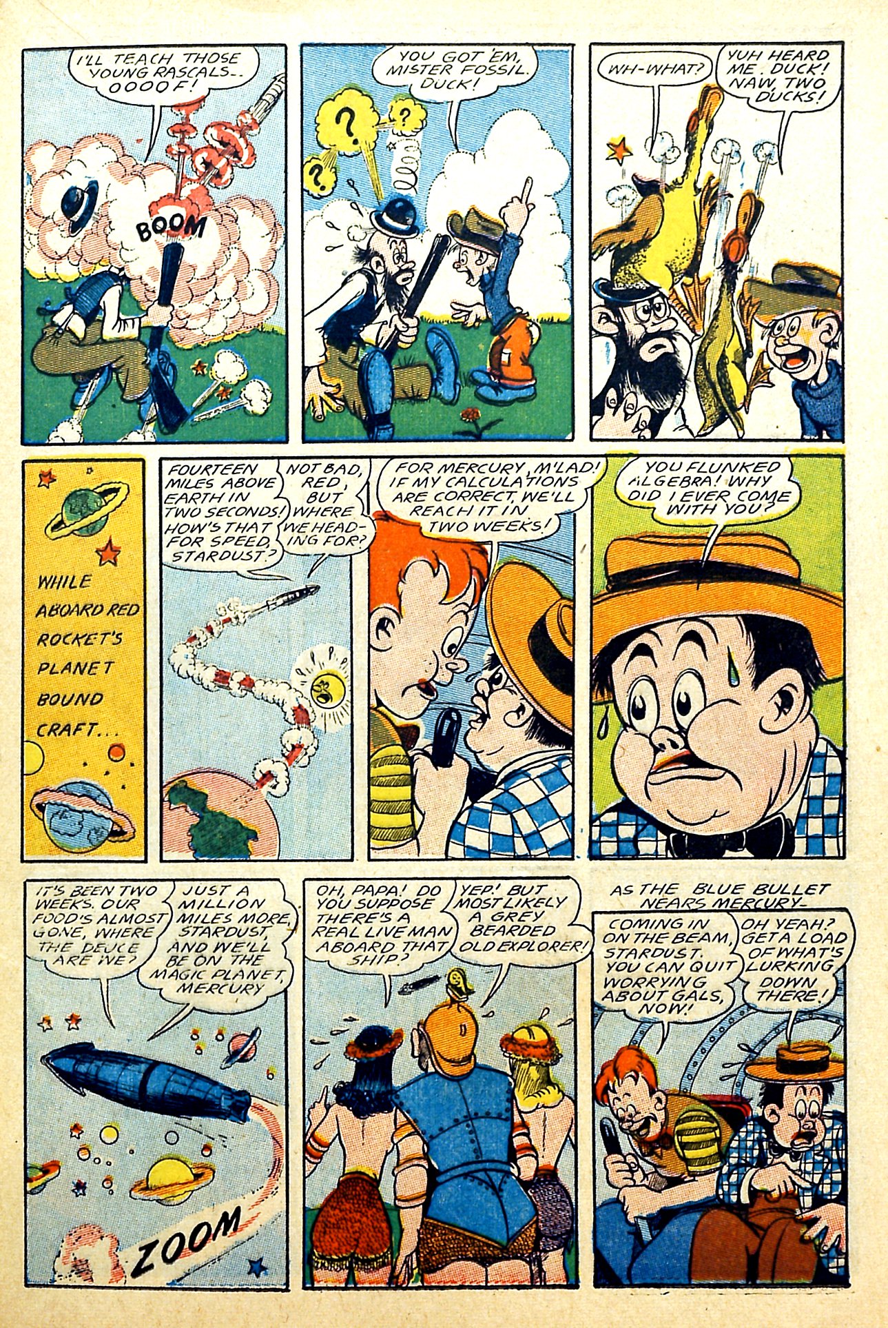 Read online Captain Flight Comics comic -  Issue #6 - 31