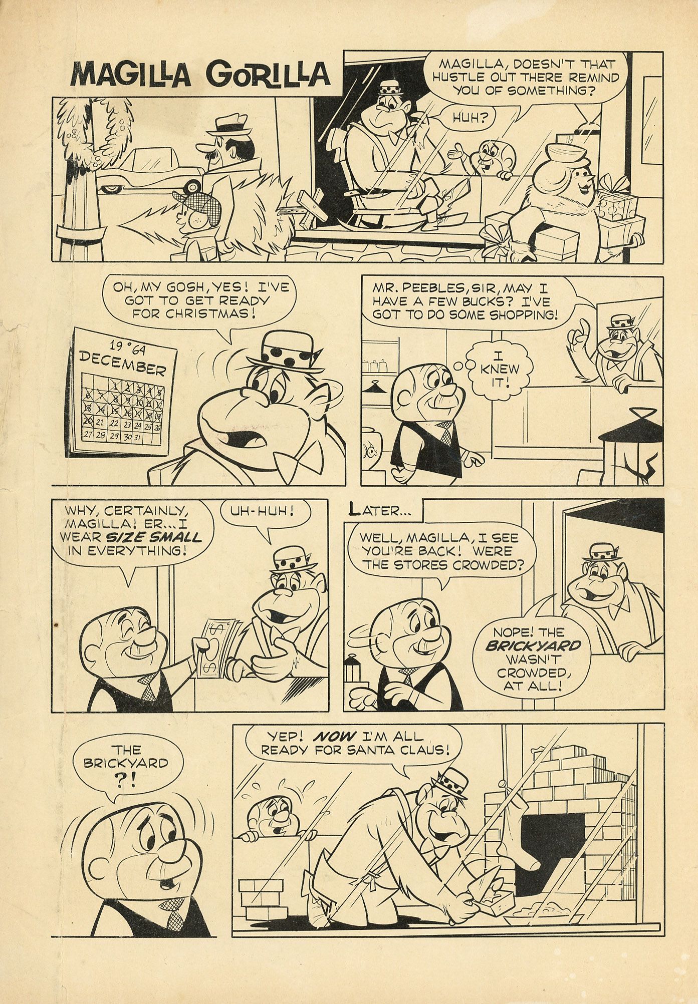 Read online Magilla Gorilla (1964) comic -  Issue #4 - 2