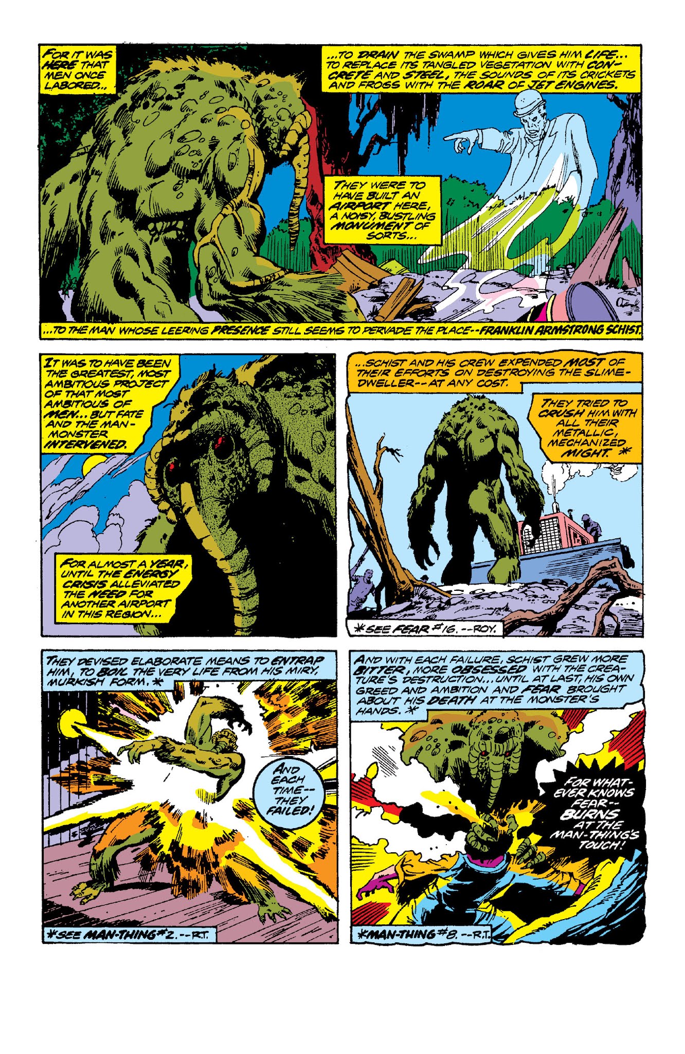Read online Man-Thing by Steve Gerber: The Complete Collection comic -  Issue # TPB 2 (Part 2) - 8