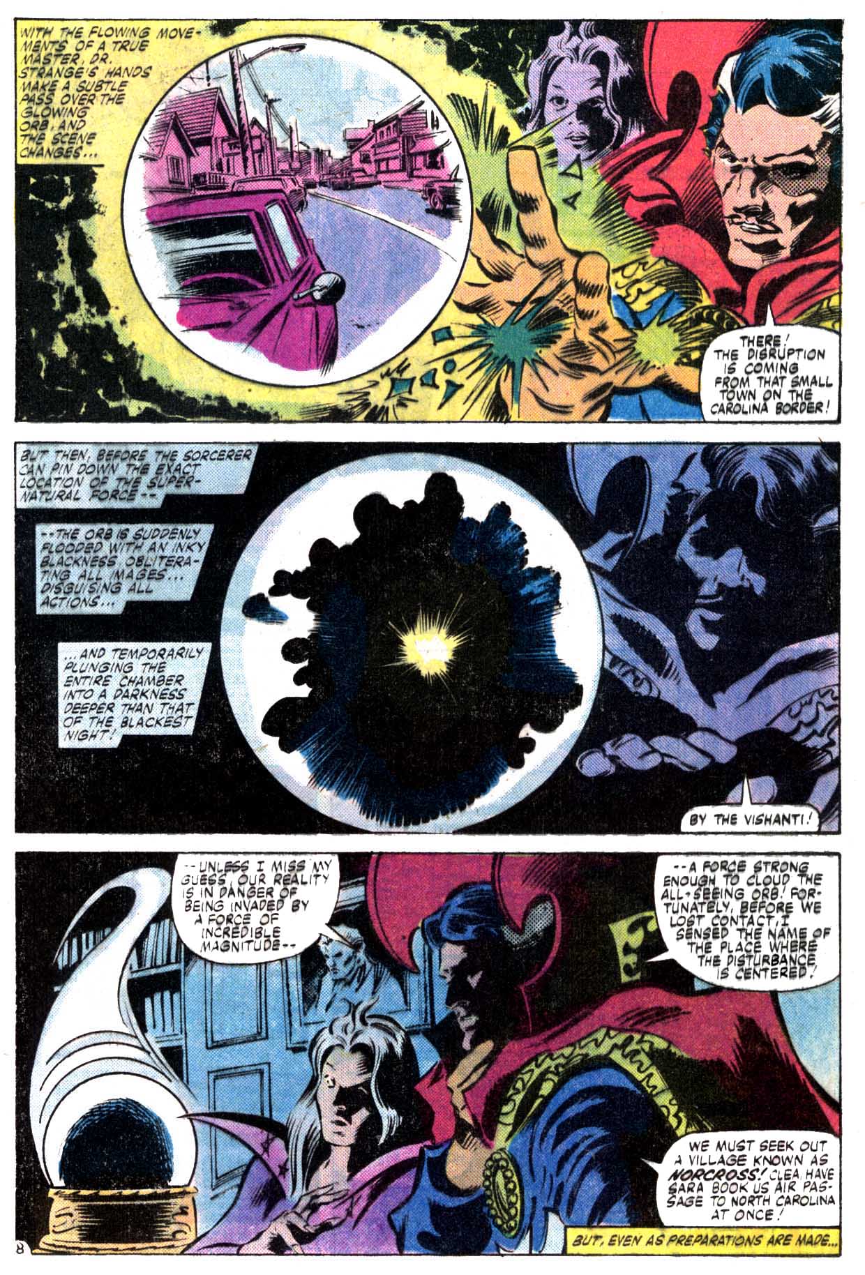 Read online Doctor Strange (1974) comic -  Issue #47 - 9
