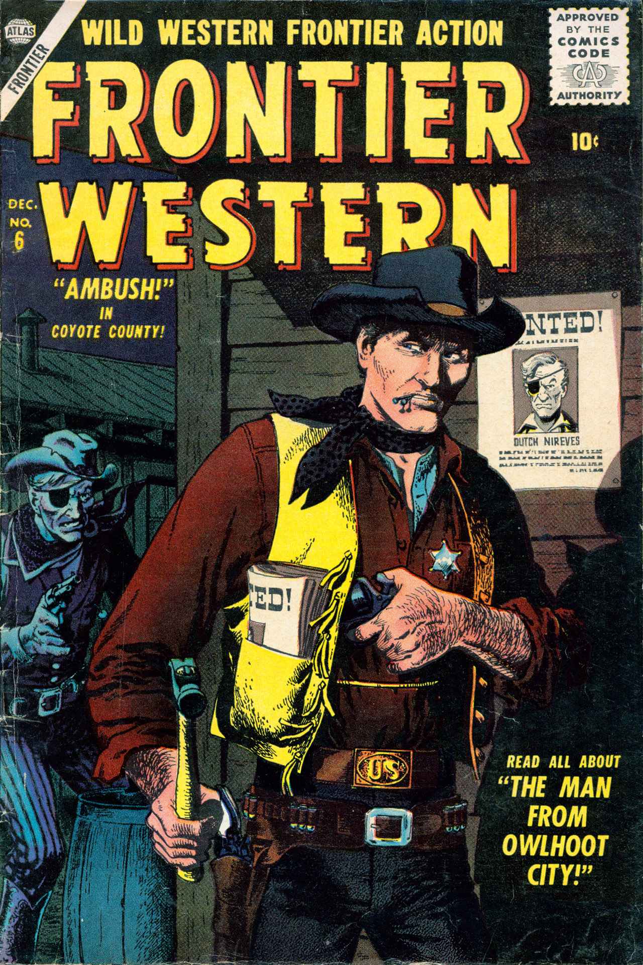 Read online Frontier Western comic -  Issue #6 - 1