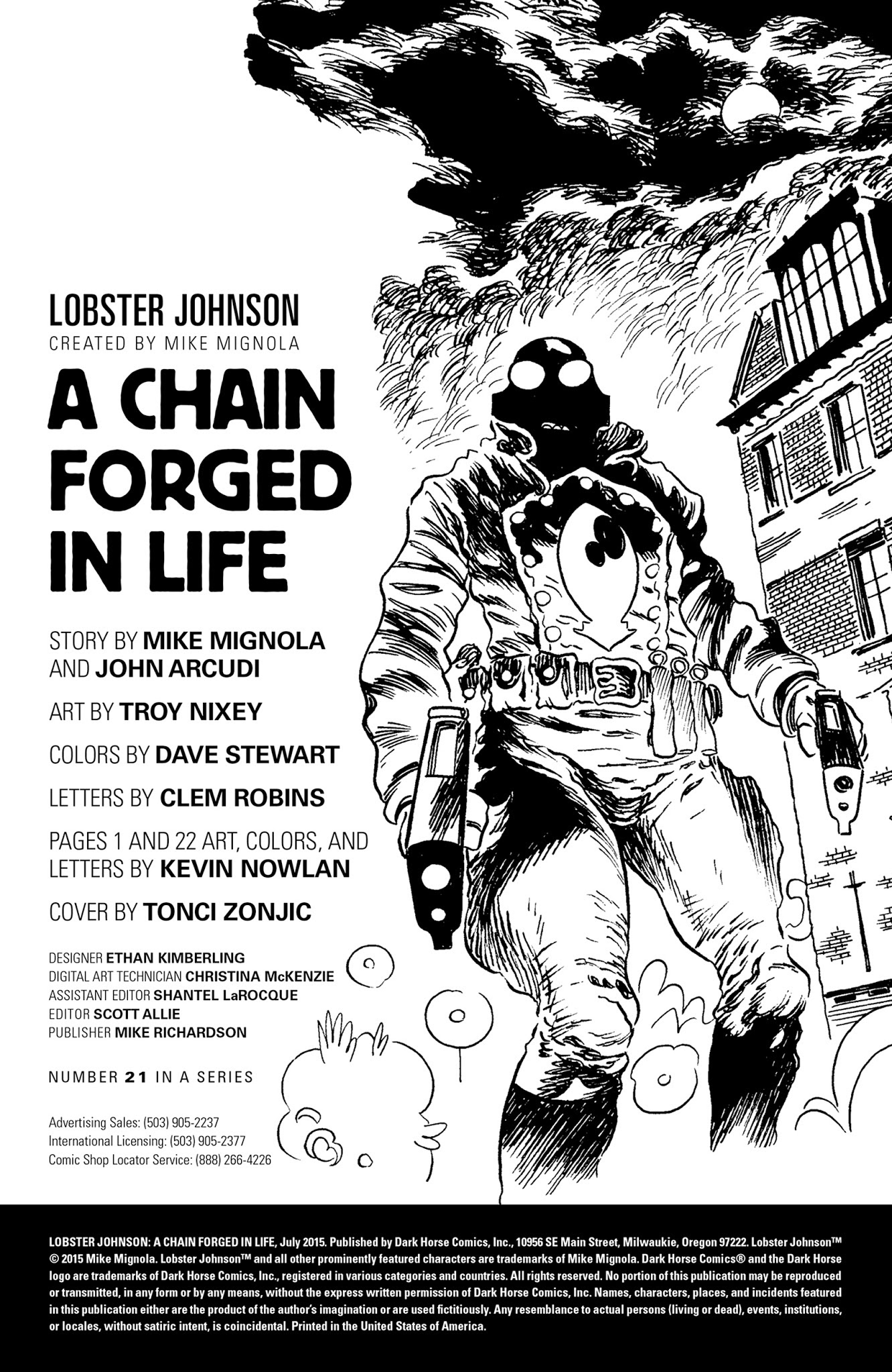 Read online Lobster Johnson: A Chain Forged in Life comic -  Issue # Full - 2