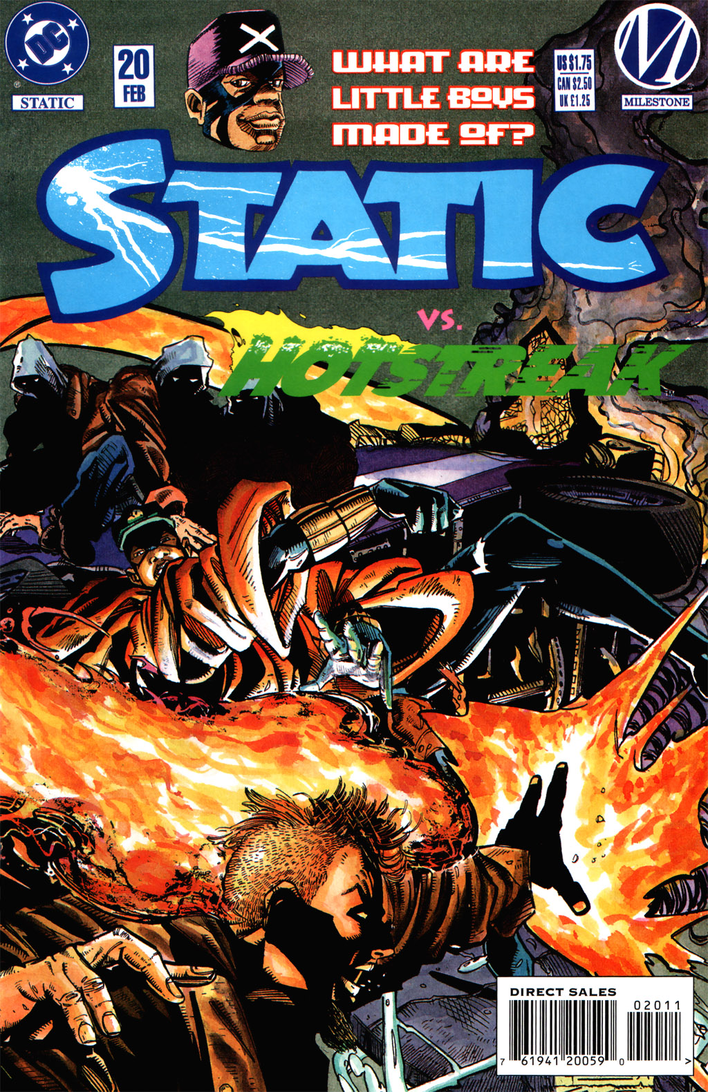 Read online Static comic -  Issue #20 - 1