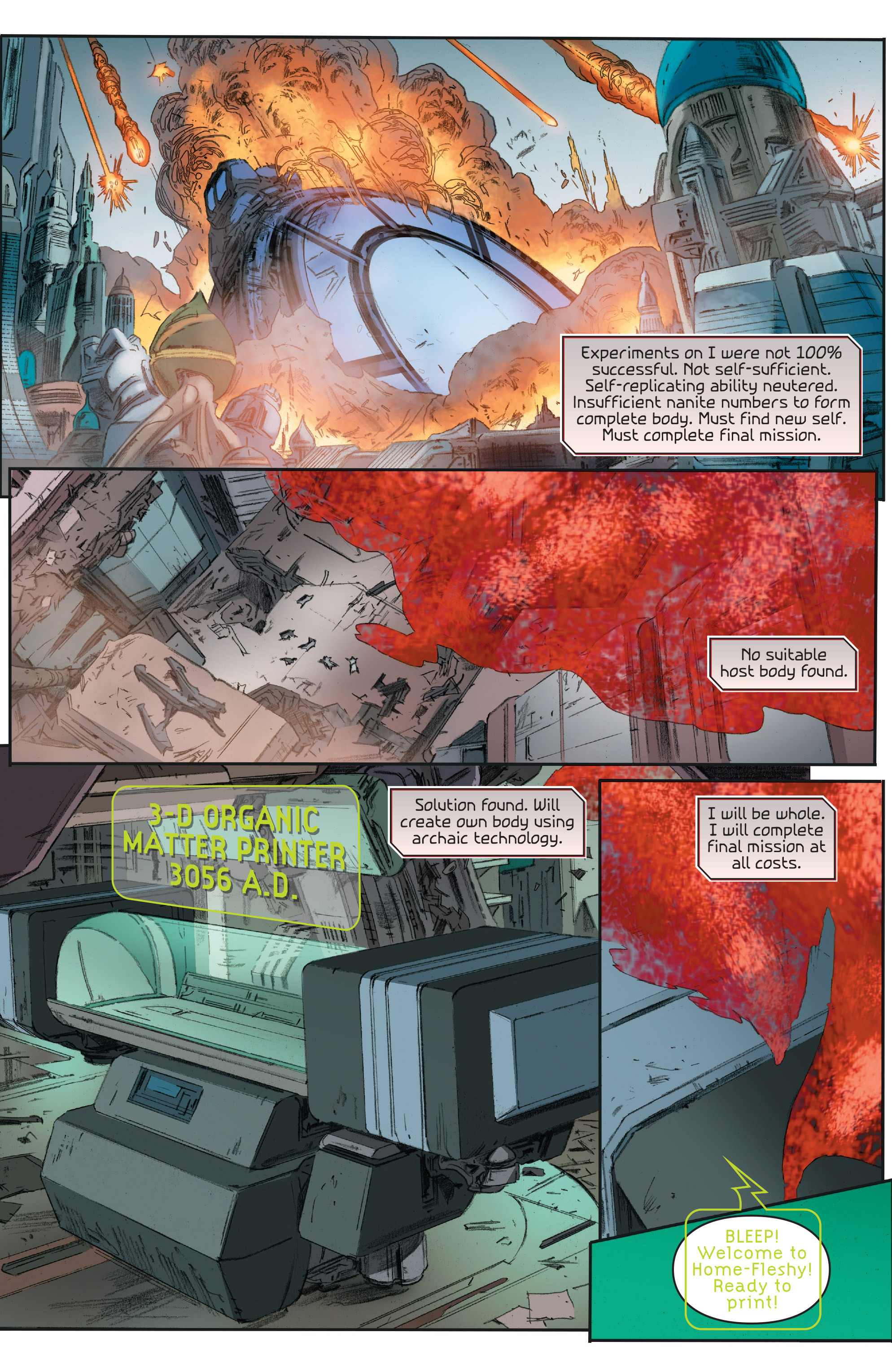 Read online 4001 A.D.: Bloodshot comic -  Issue #4001 A.D.: Bloodshot Full - 6