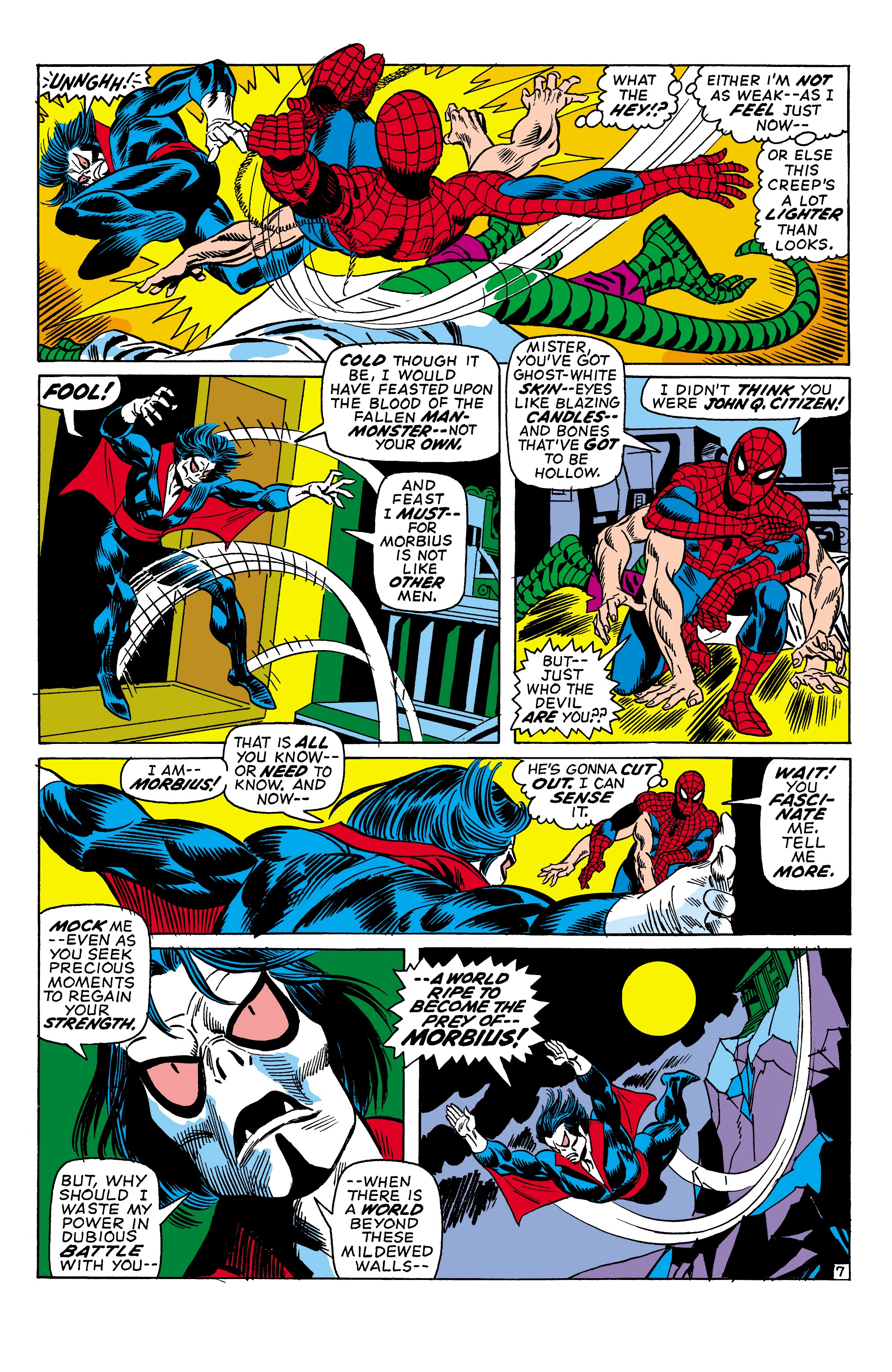 Read online Morbius: Preludes and Nightmares comic -  Issue # TPB - 32