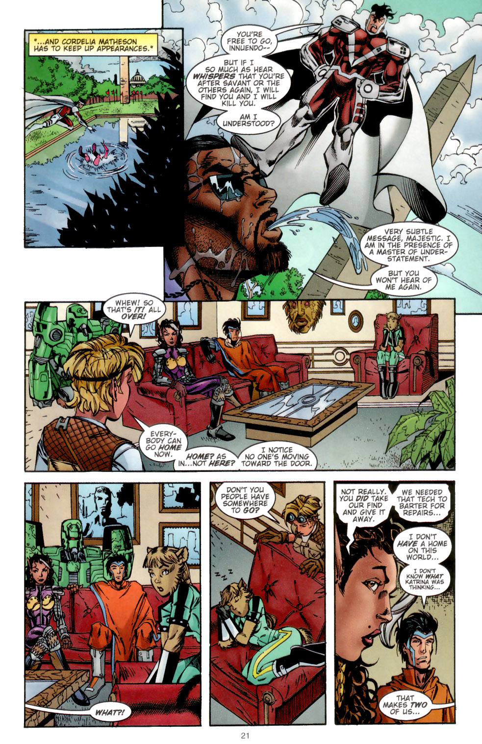 Read online Savant Garde comic -  Issue #5 - 22