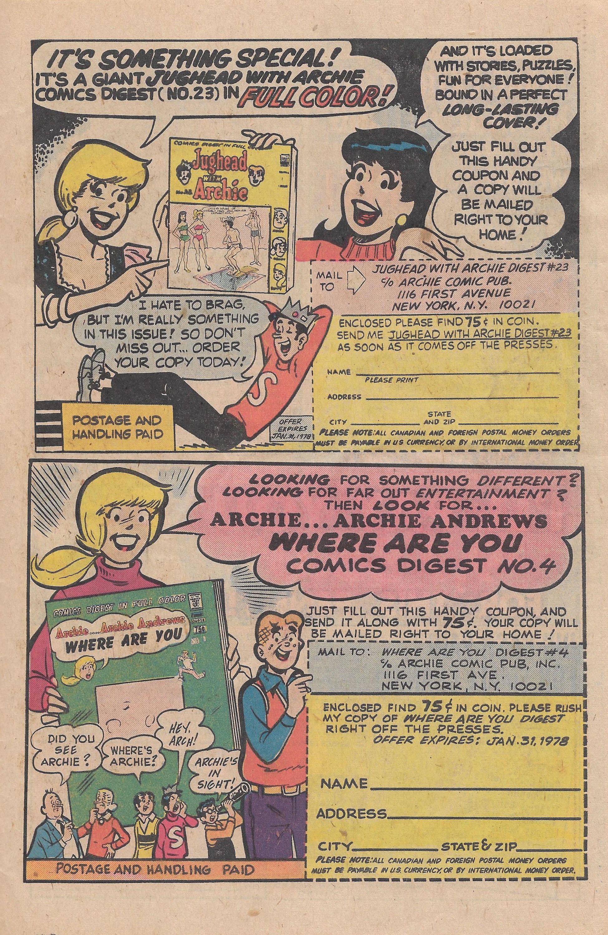Read online Life With Archie (1958) comic -  Issue #186 - 27