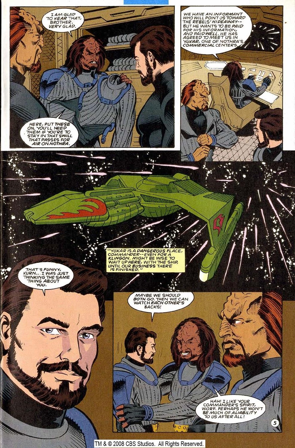 Read online Star Trek: The Next Generation - Shadowheart comic -  Issue #2 - 5