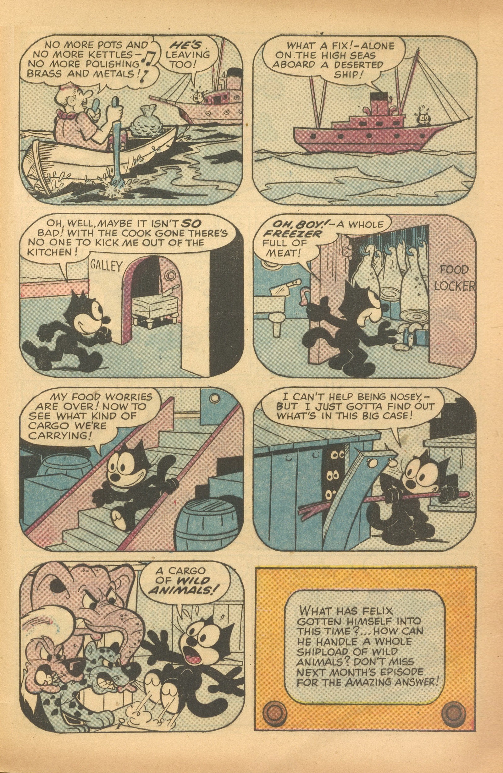 Read online Felix the Cat (1955) comic -  Issue #70 - 29
