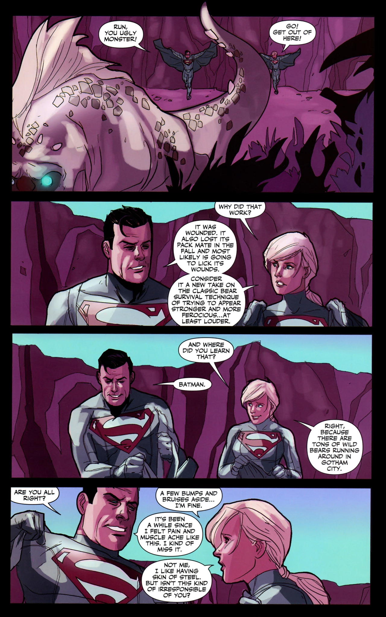 Read online Superman/Supergirl: Maelstrom comic -  Issue #2 - 12