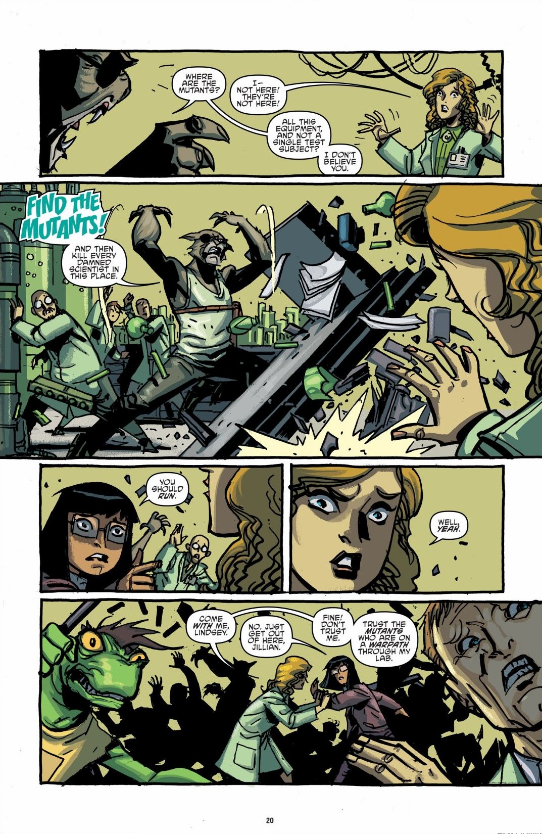 Read online Teenage Mutant Ninja Turtles: The IDW Collection comic -  Issue # TPB 6 (Part 1) - 19